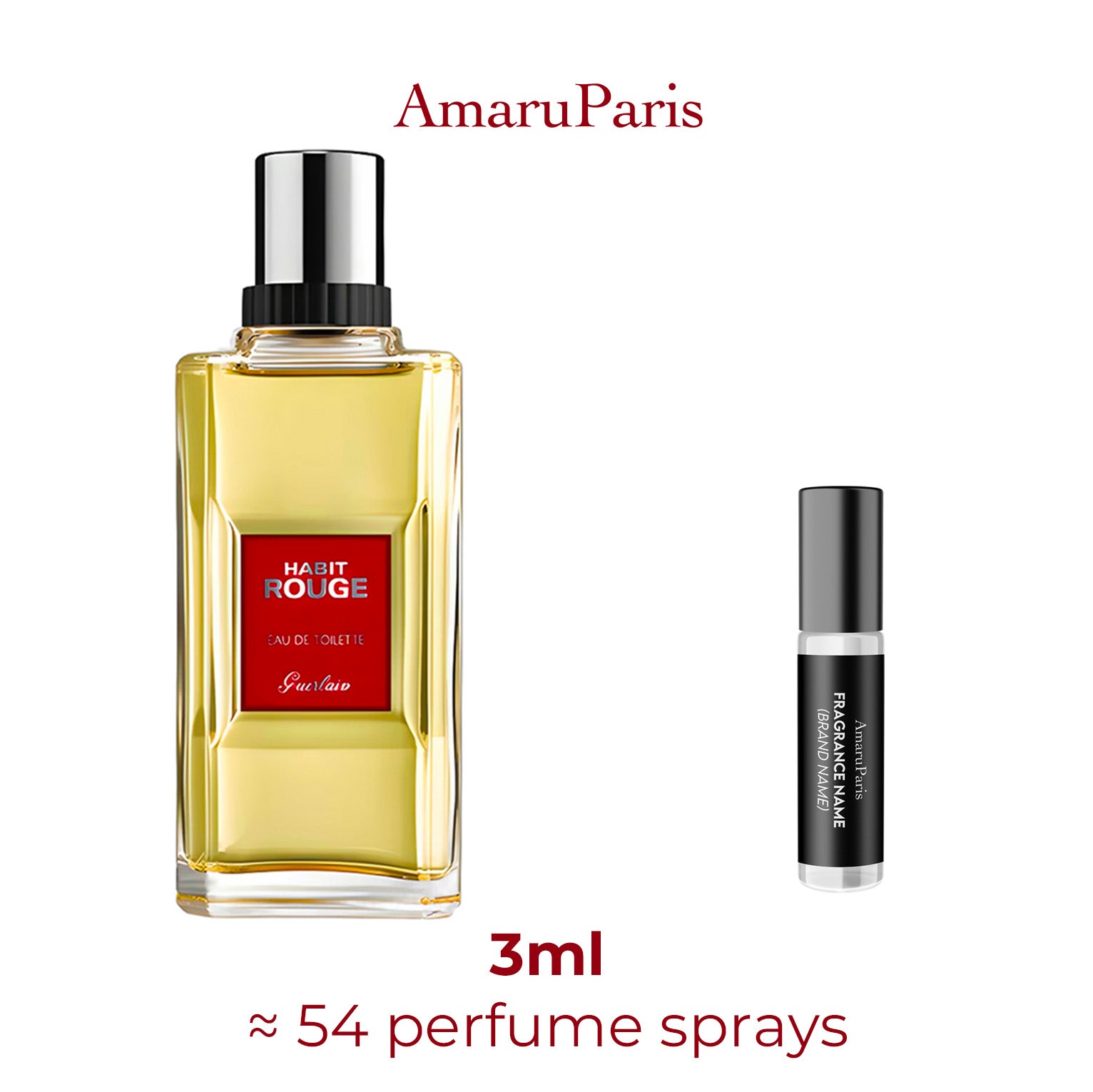 Parfum Habit Rouge Eau de Toilette Guerlain homme