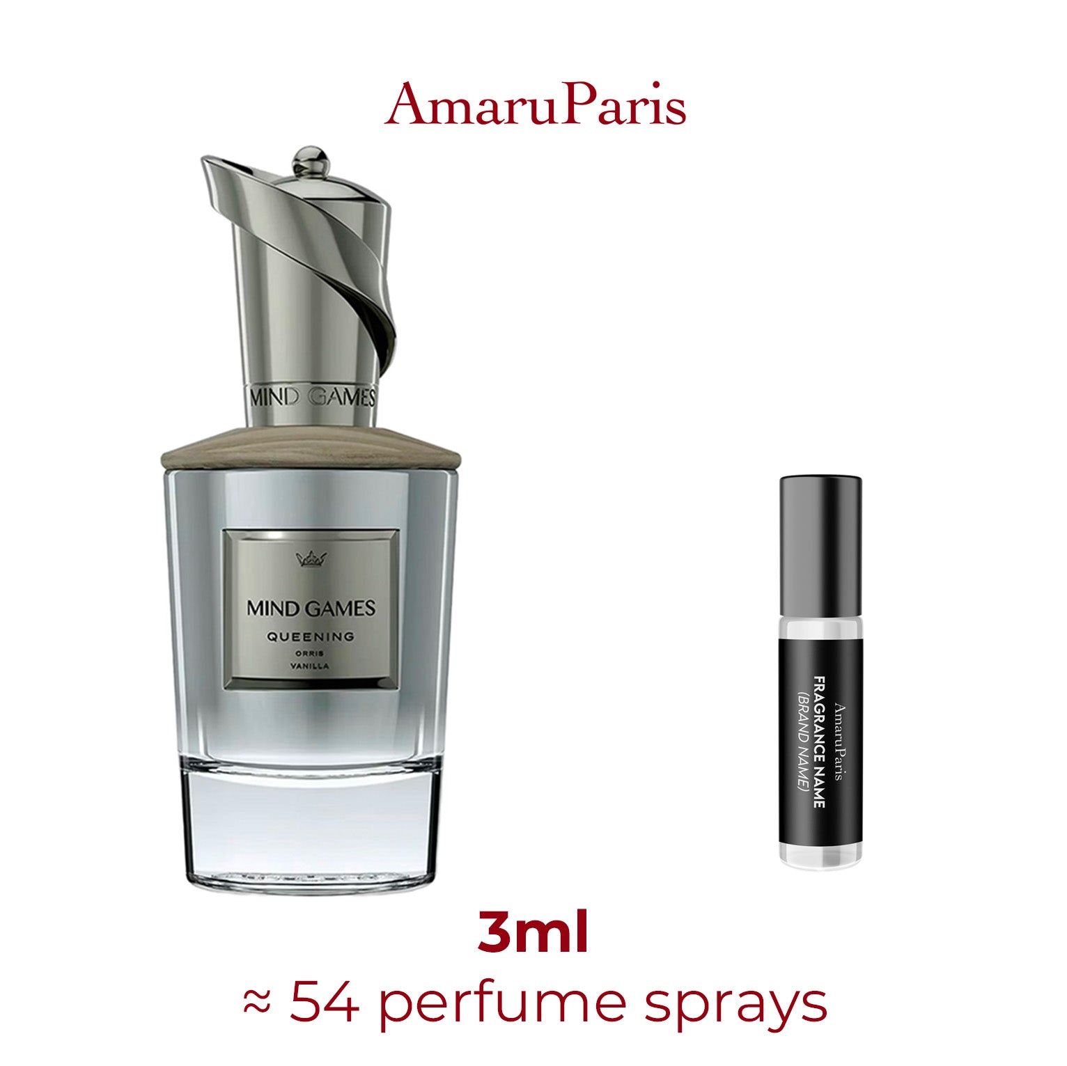Parfum Queening Mind Games unisexe