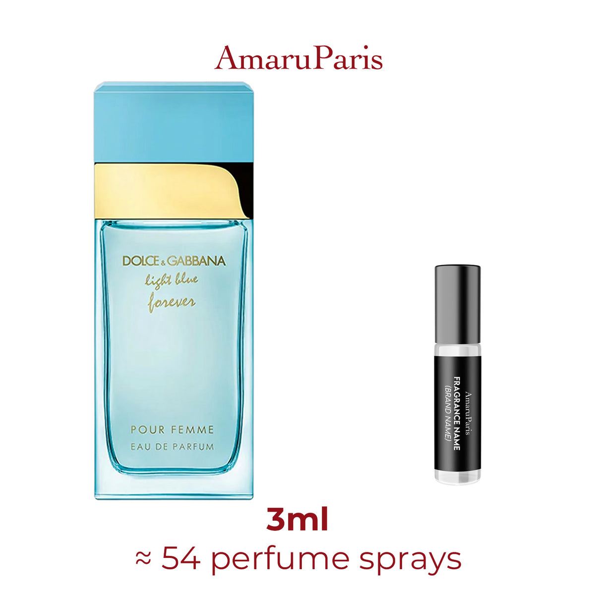 Parfum Light Blue Forever pour Homme Dolce&Gabbana — échantillon 3 ml