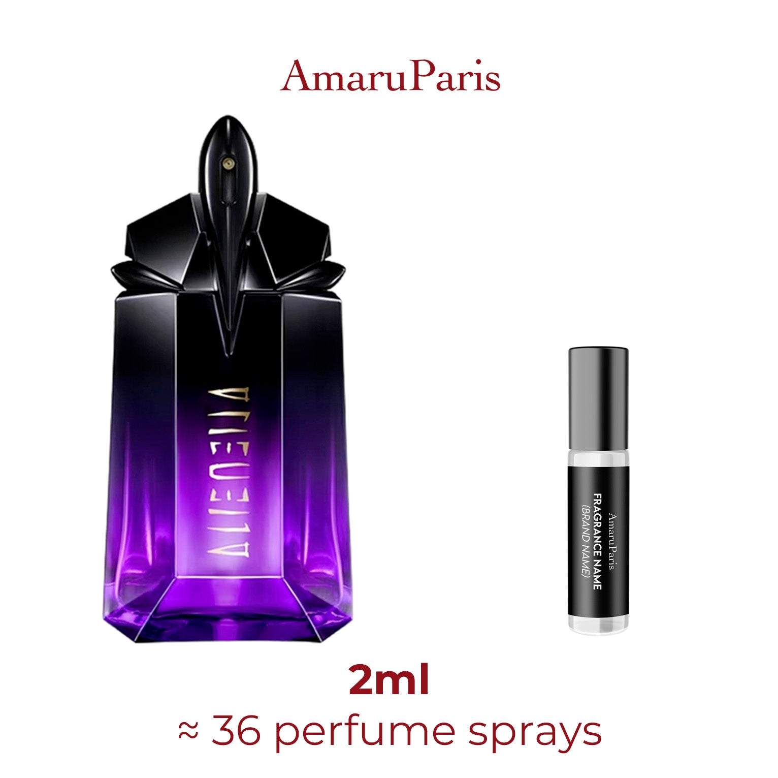 Parfum Alien Extraintense Mugler — échantillon 2 ml