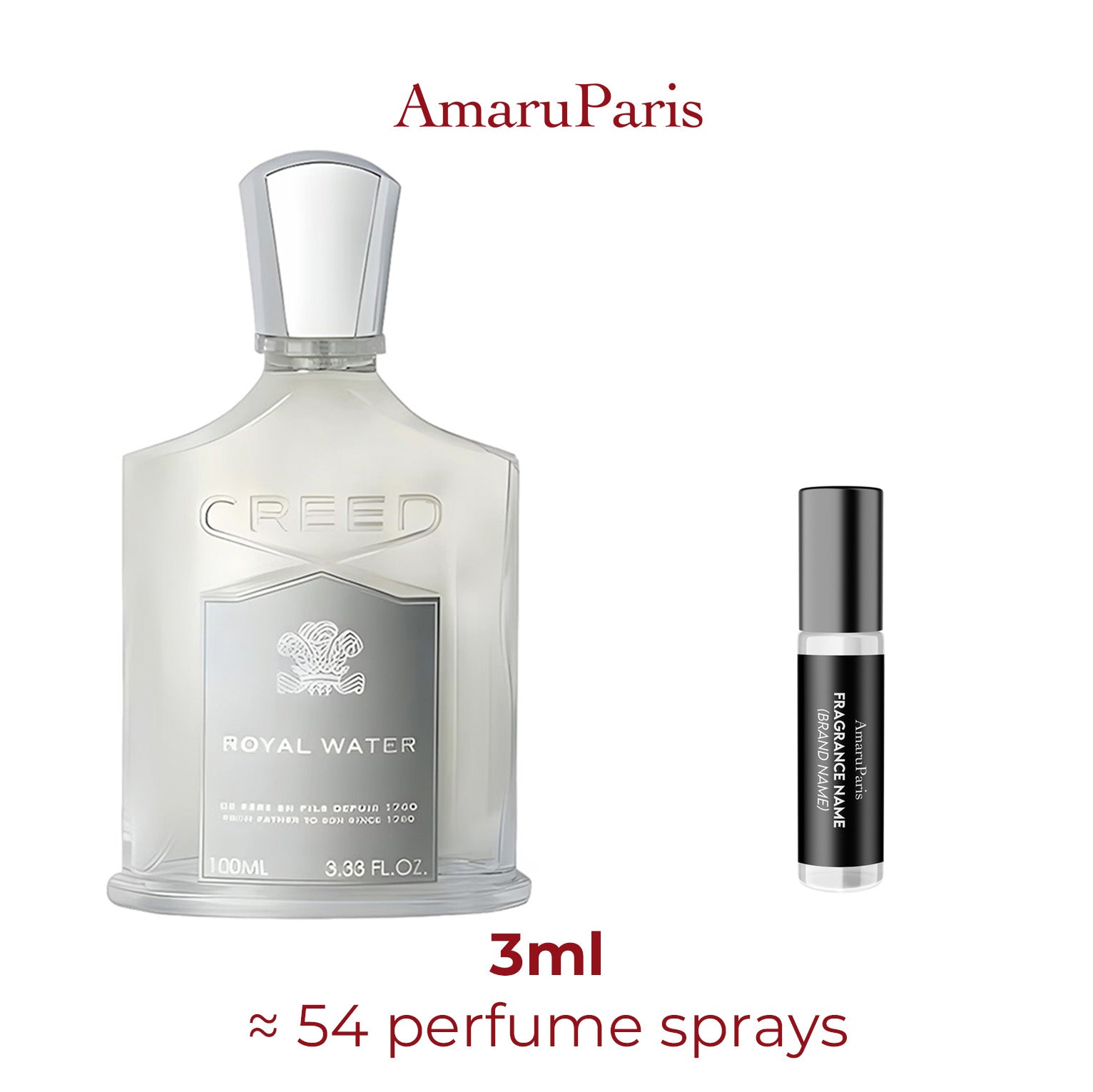 Parfum Royal Water Creed — échantillon 3 ml