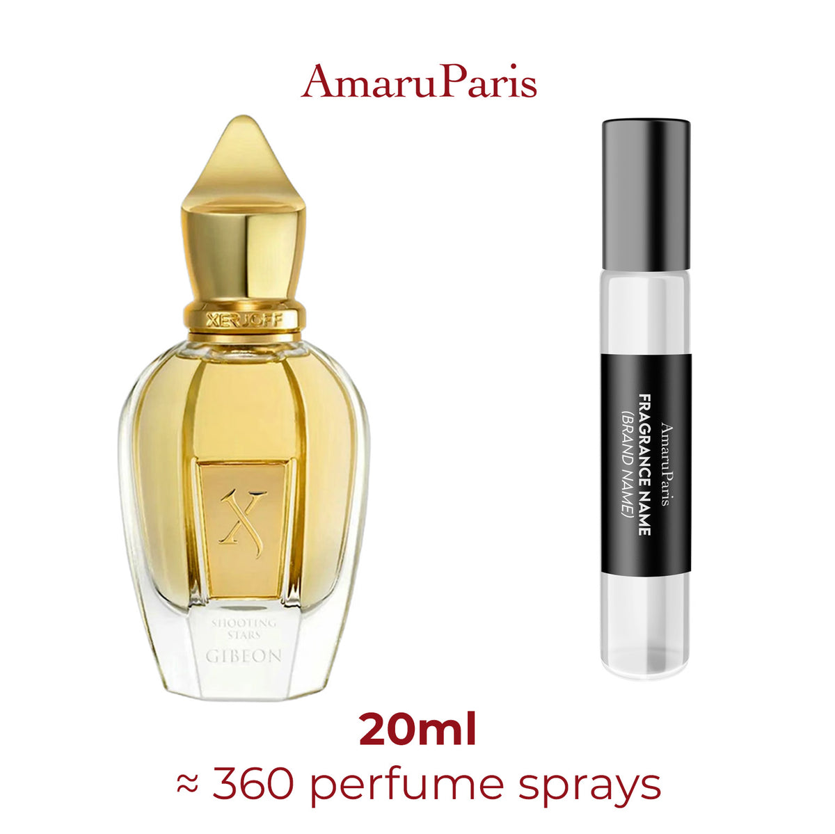 Parfum Gibeon Xerjoff unisexe — échantillon 20 ml