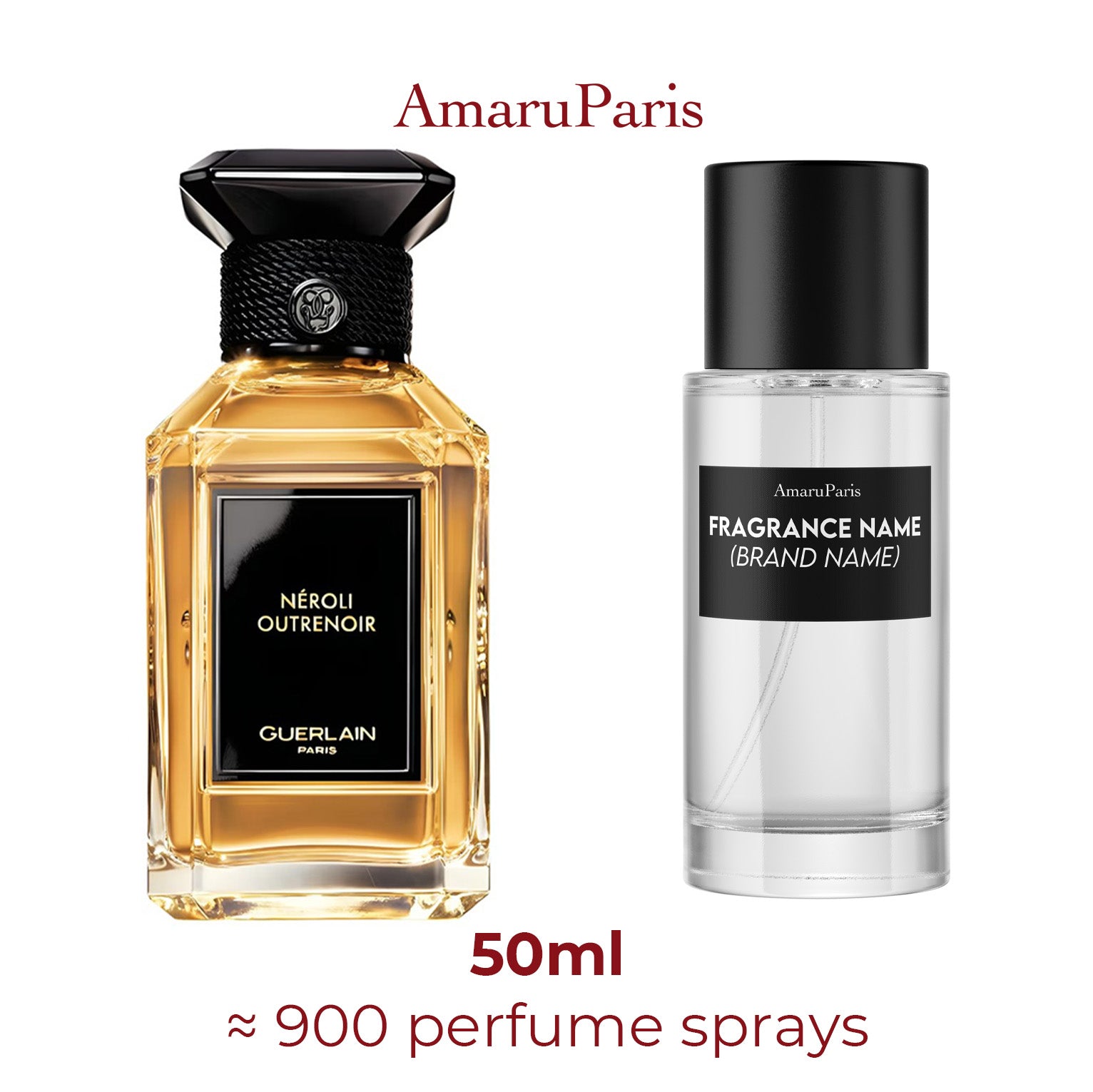 Néroli Outrenoir Guerlain - Amaru Paris Miniature Perfume