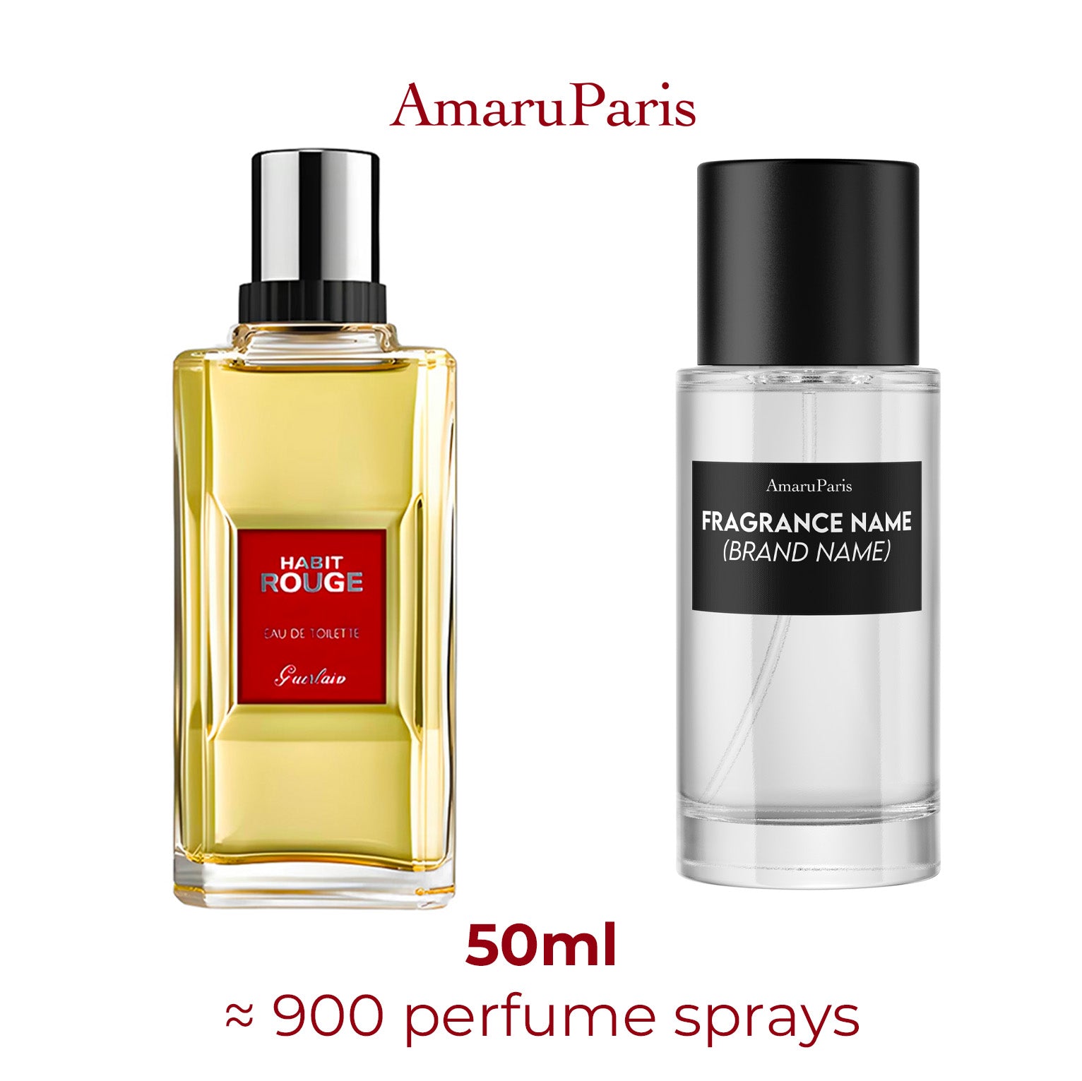 Parfum Habit Rouge Eau de Toilette Guerlain homme