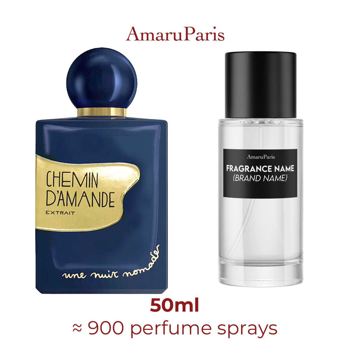 Parfum Chemin d'Amande Extrait Une Nuit Nomade unisexe