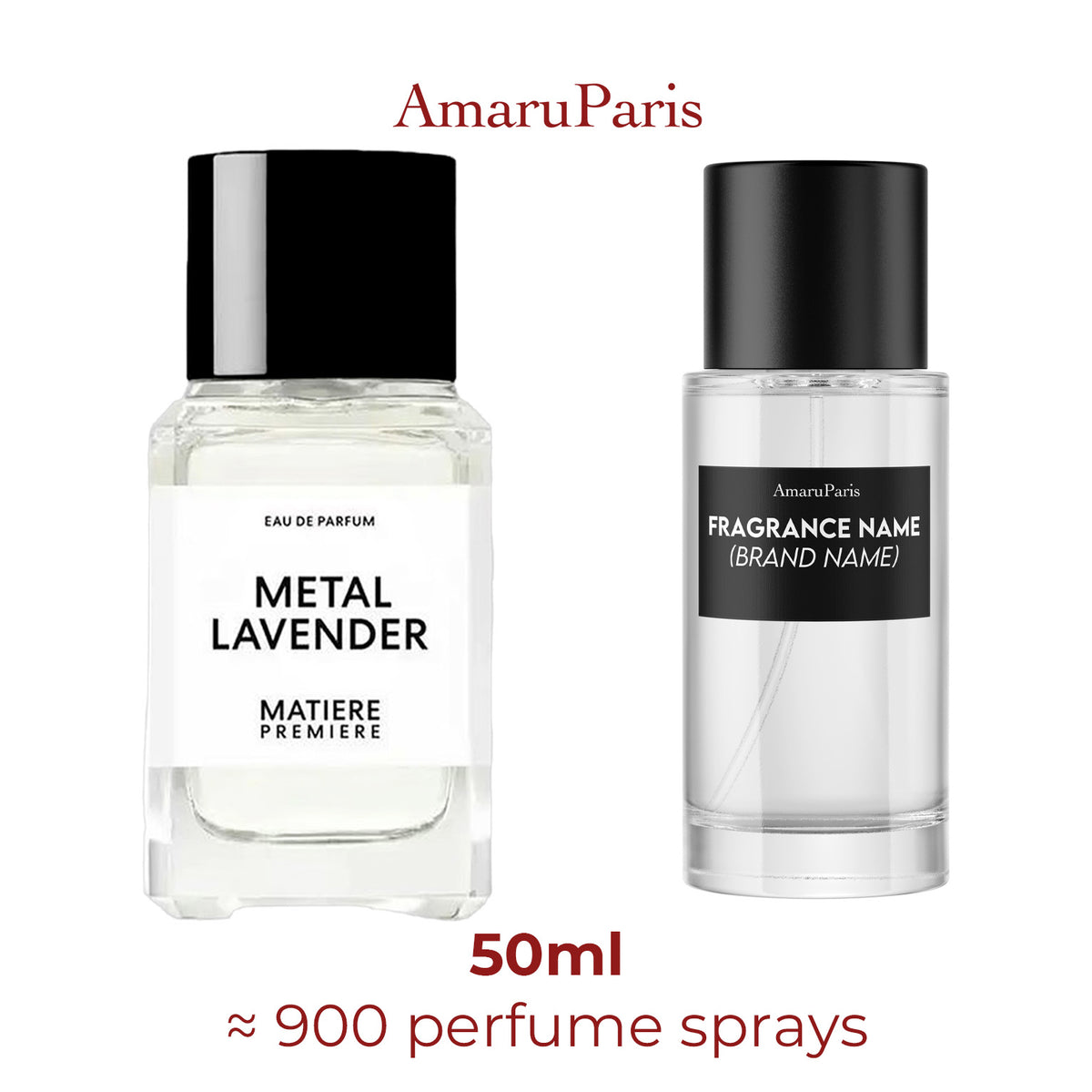 Metal Lavender Matière Première échantillon 50ml