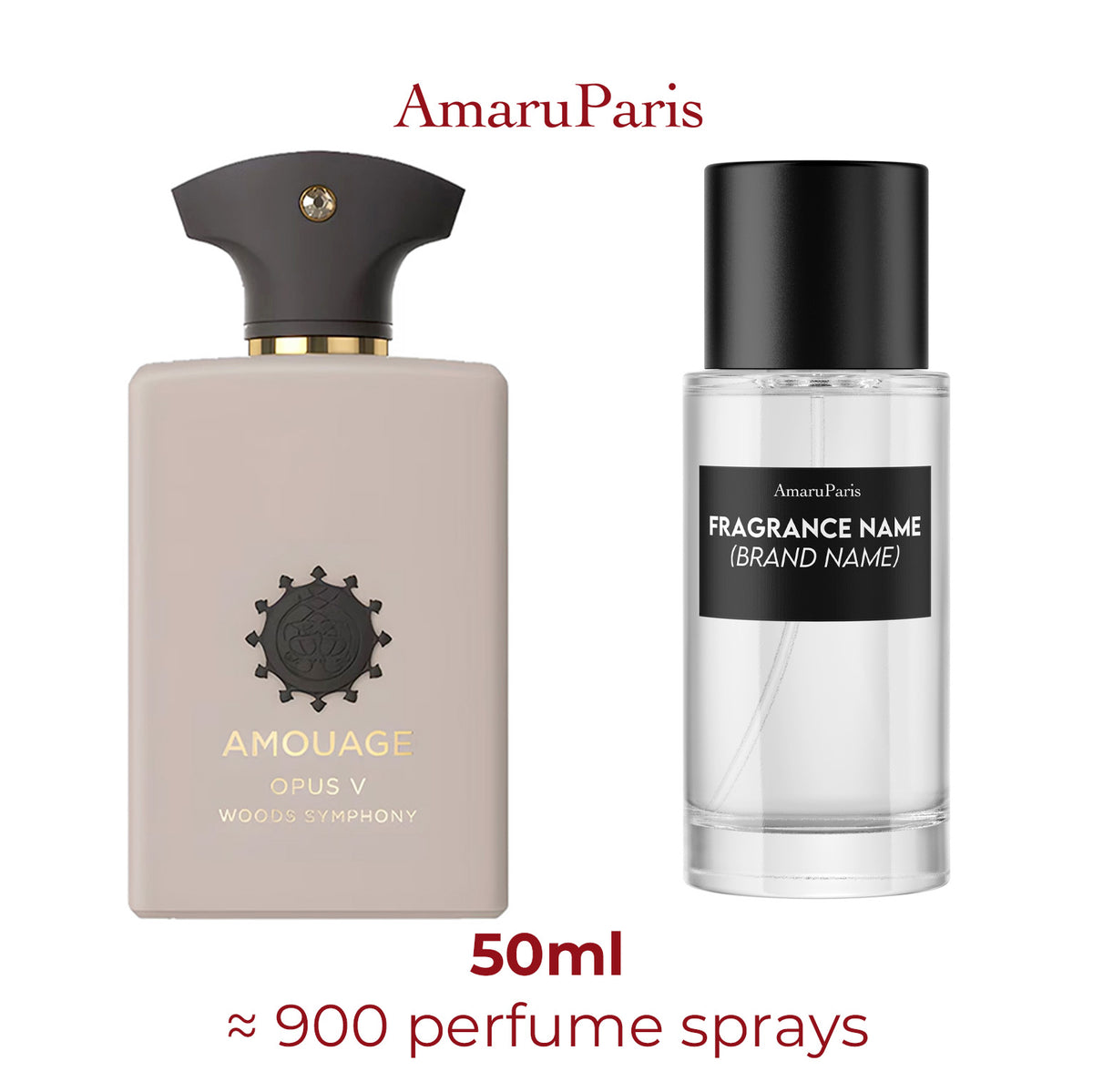 Parfum Opus V Woods Symphony Amouage unisexe — échantillon 50 ml
