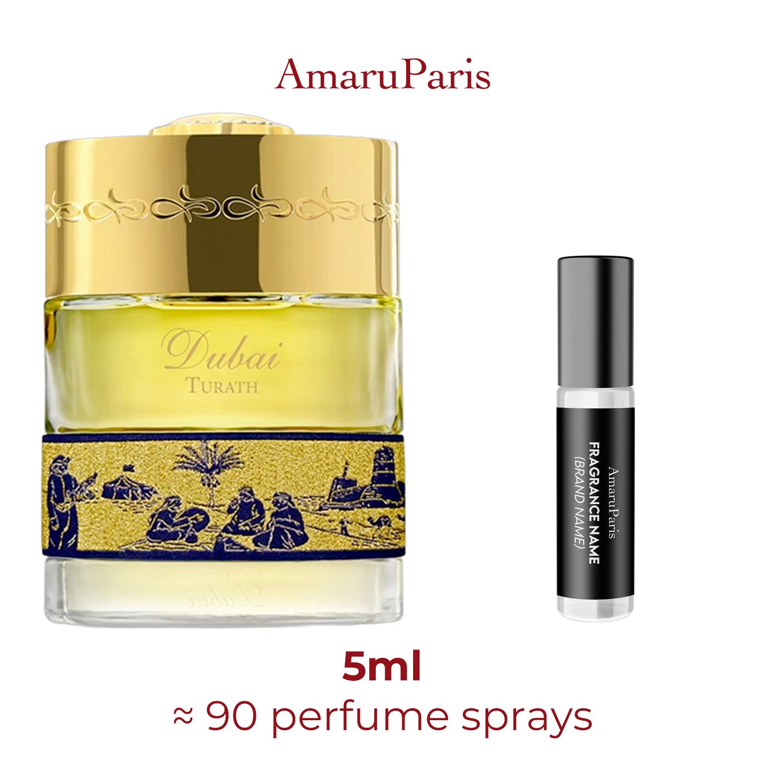 Parfum Turath The Spirit of Dubai — échantillon 5 ml