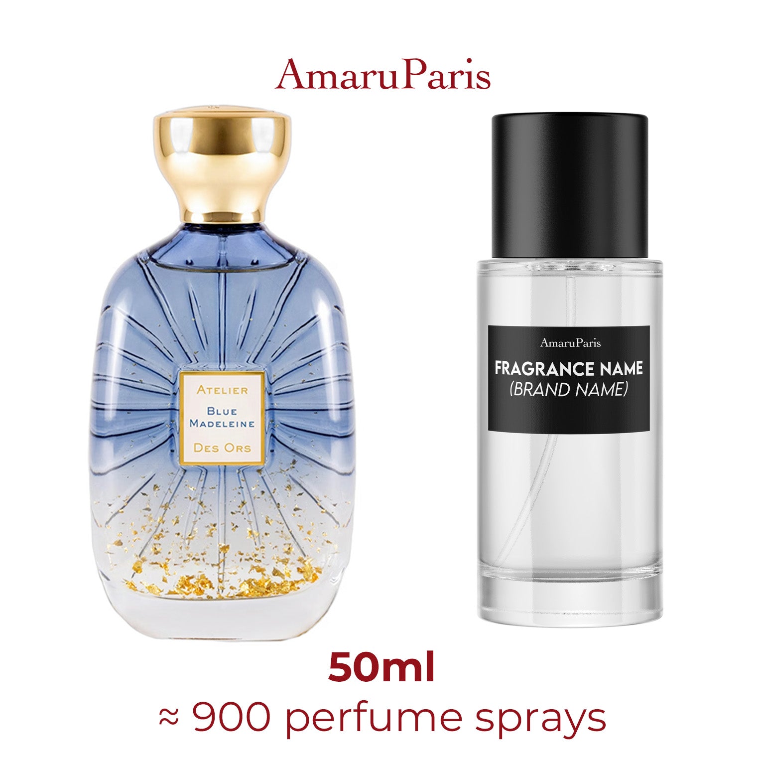 Parfum Blue Madeleine Atelier des Ors — échantillon 50 ml