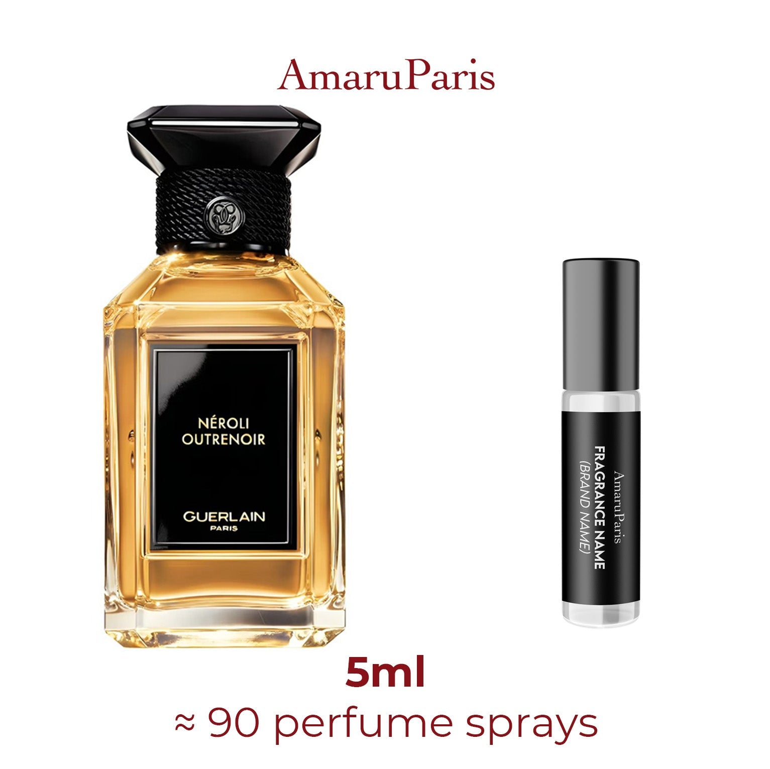 Néroli Outrenoir Guerlain - Amaru Paris Miniature Perfume
