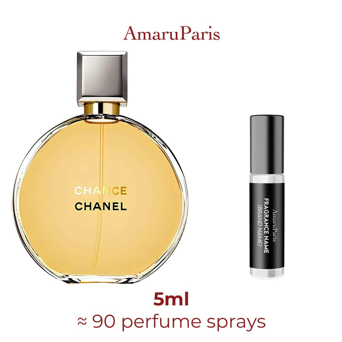 Chance Eau de Parfum Chanel échantillon 5ml