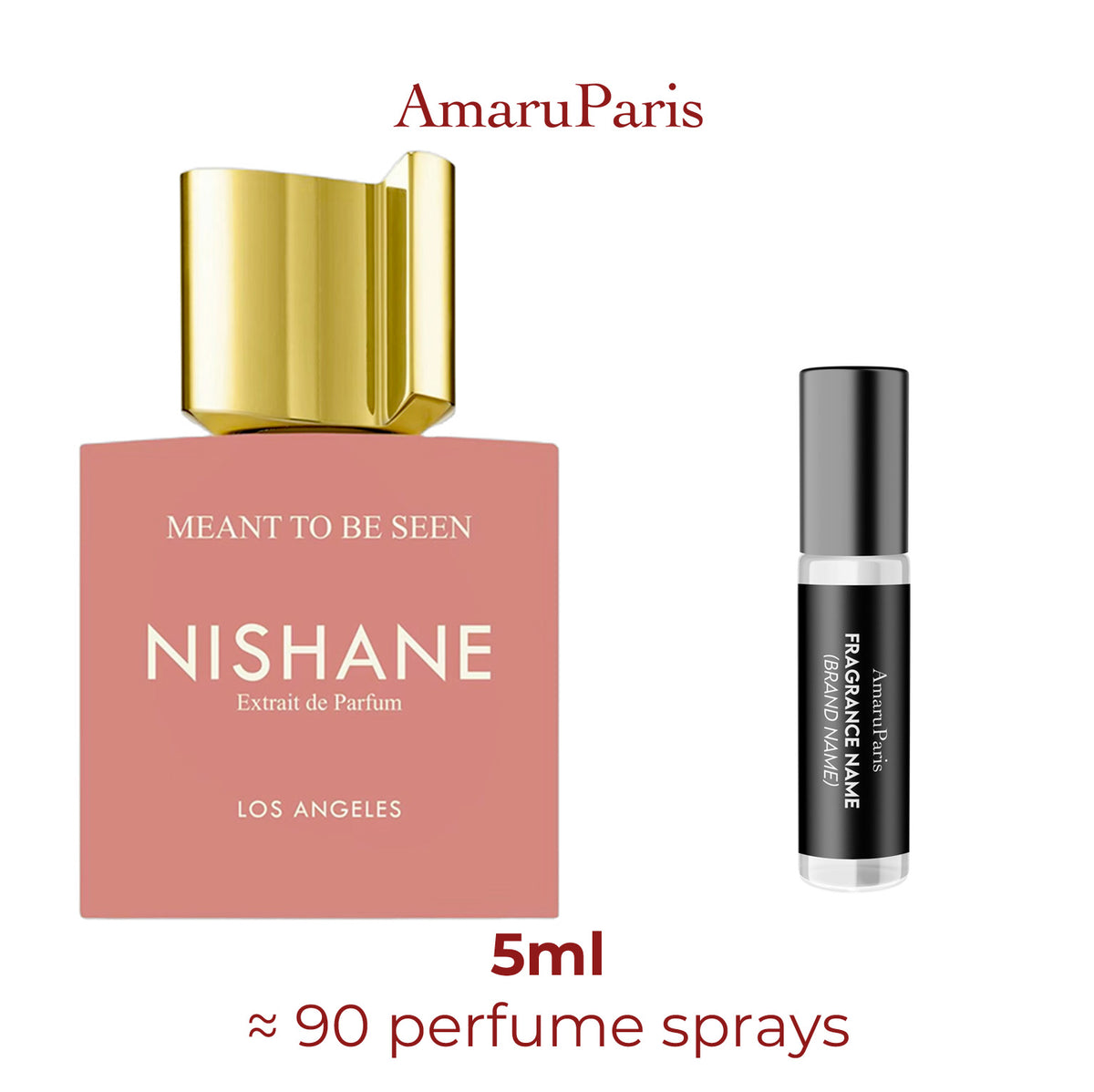 Meant To Be Seen Nishane échantillon 5ml