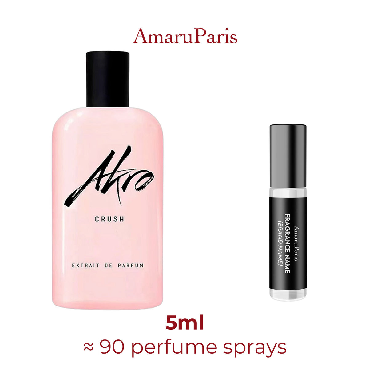 Parfum Crush Akro unisexe — échantillon 5 ml