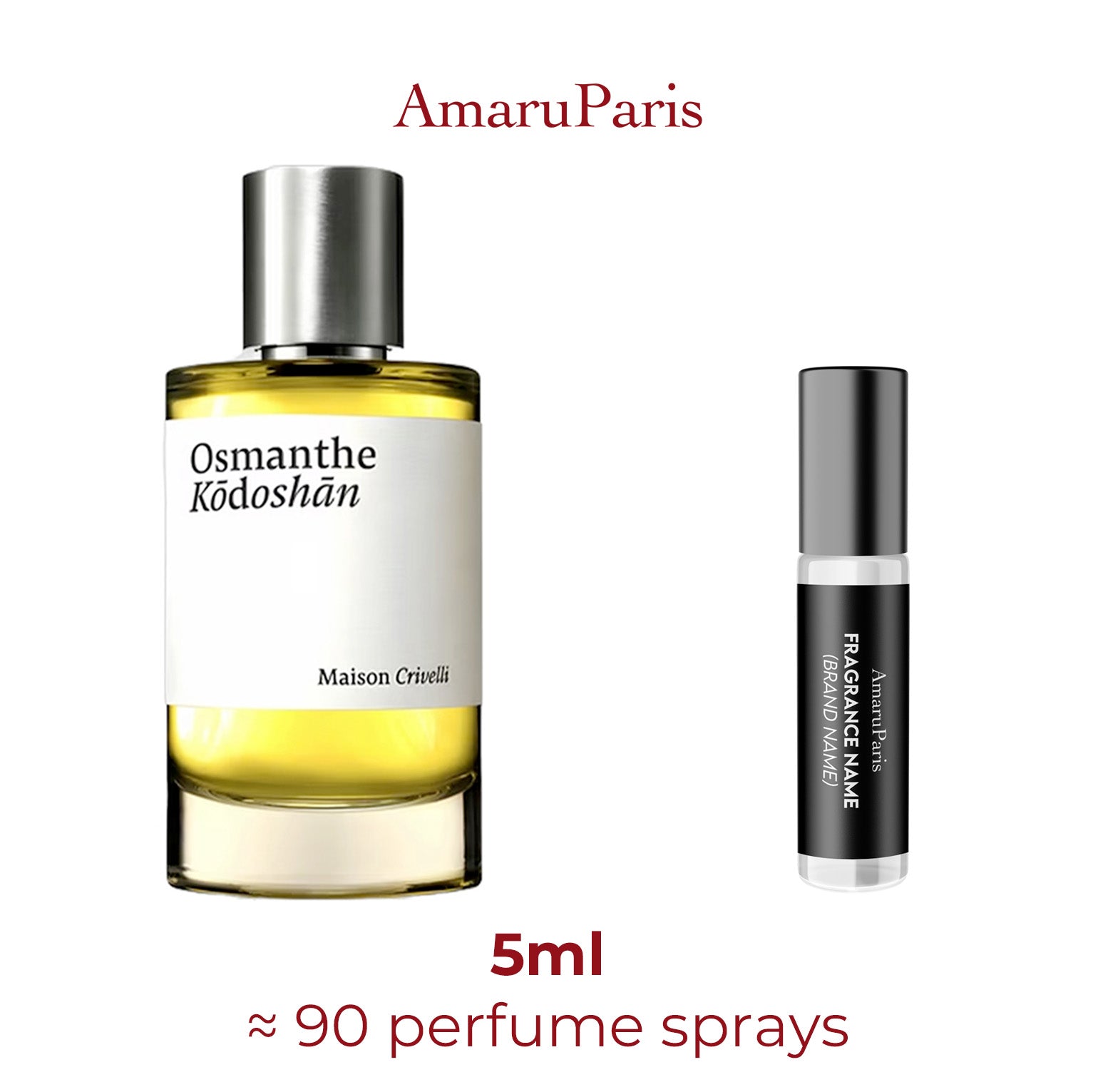 Parfum Osmanthe Kodoshan Maison Crivelli unisexe