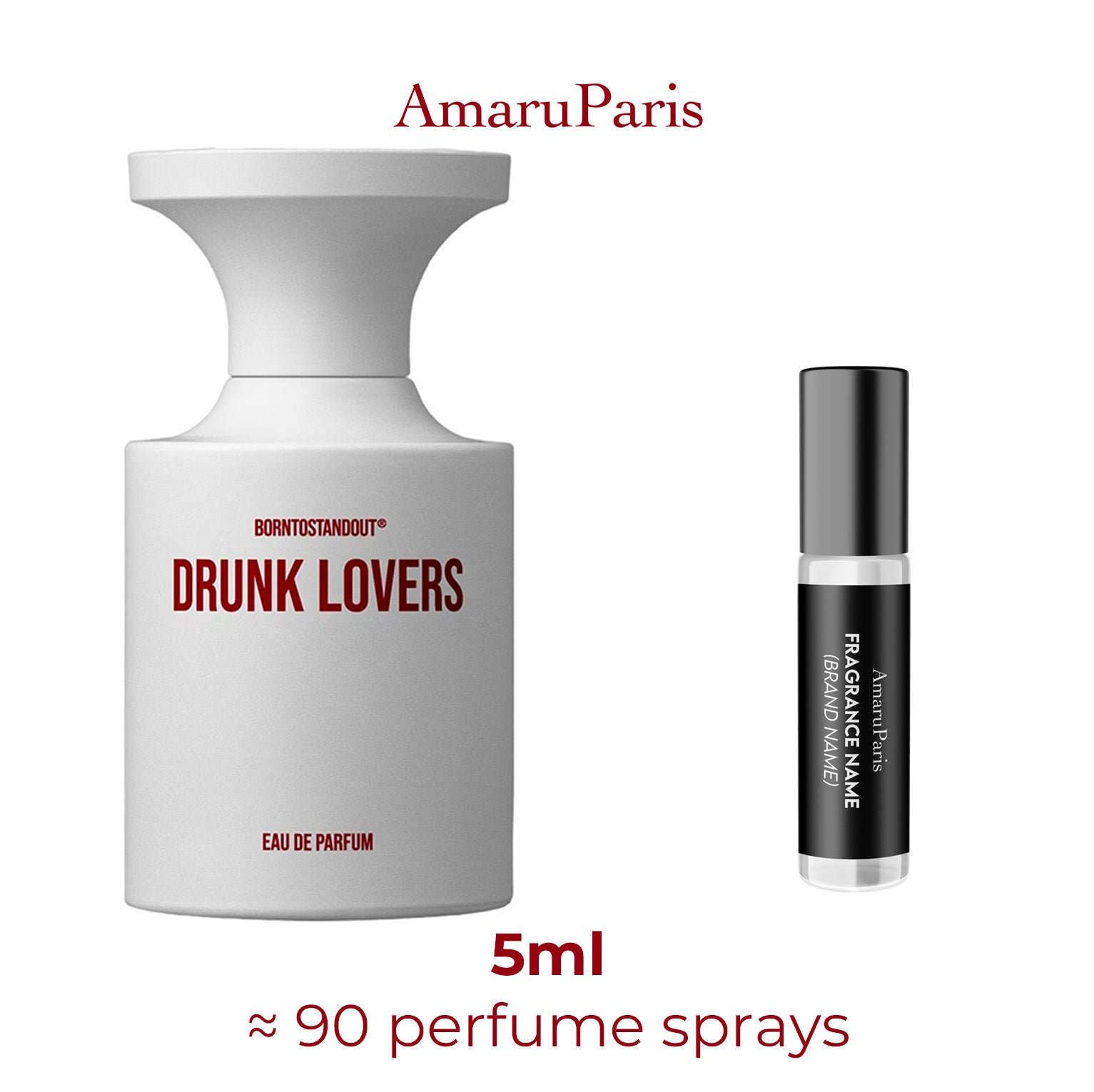 Parfum Drunk Lovers BORNTOSTANDOUT unisexe