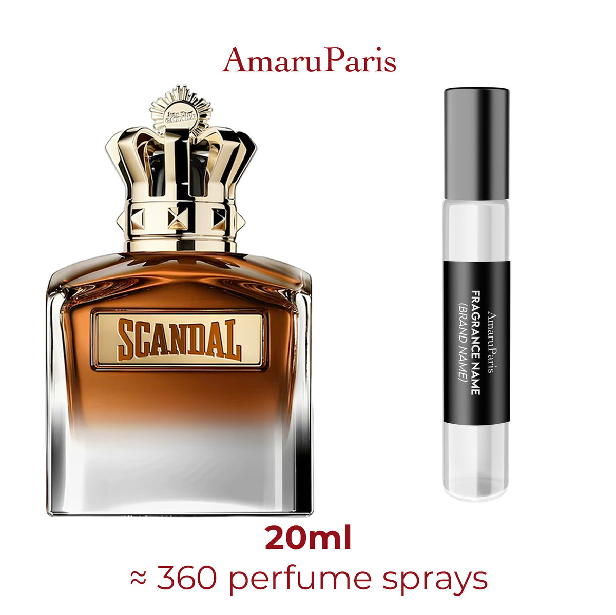 Parfum Scandal Pour Homme Elixir Jean Paul Gaultier pour homme — échantillon 20 ml