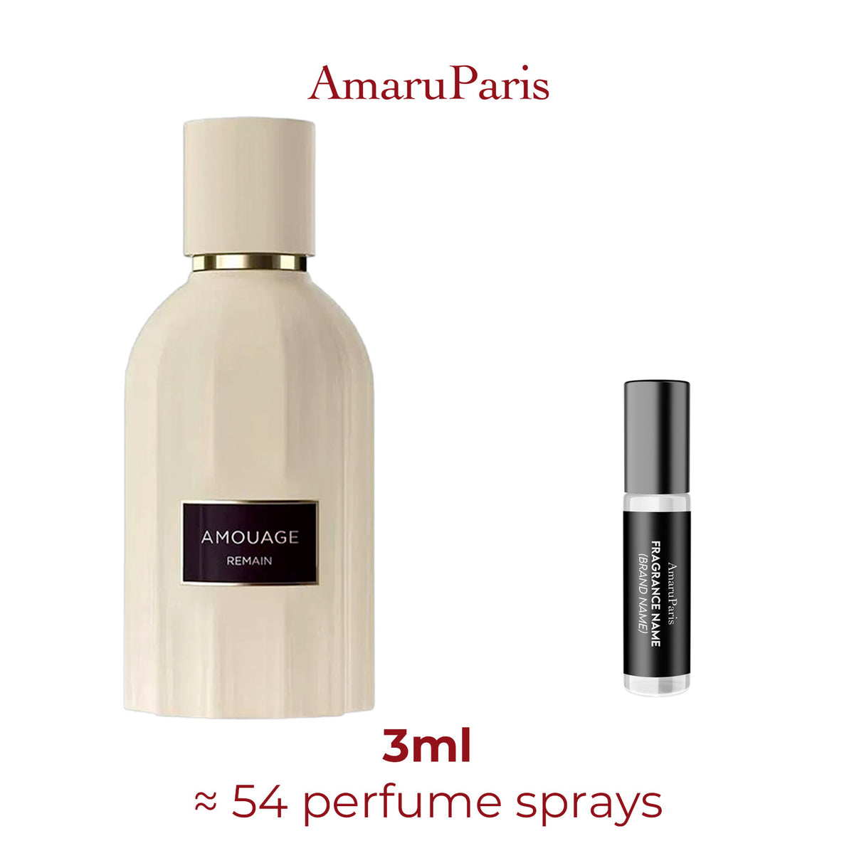 Parfum Remain Amouage unisexe — échantillon 3 ml