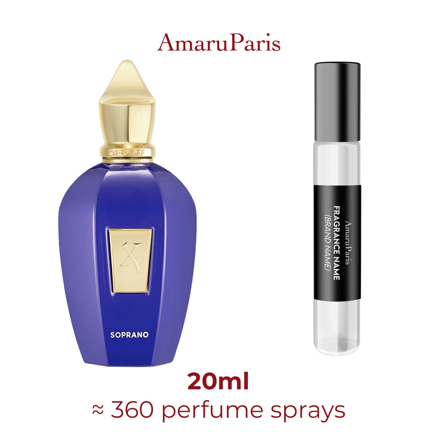 Parfum Soprano Xerjoff — échantillon 20 ml