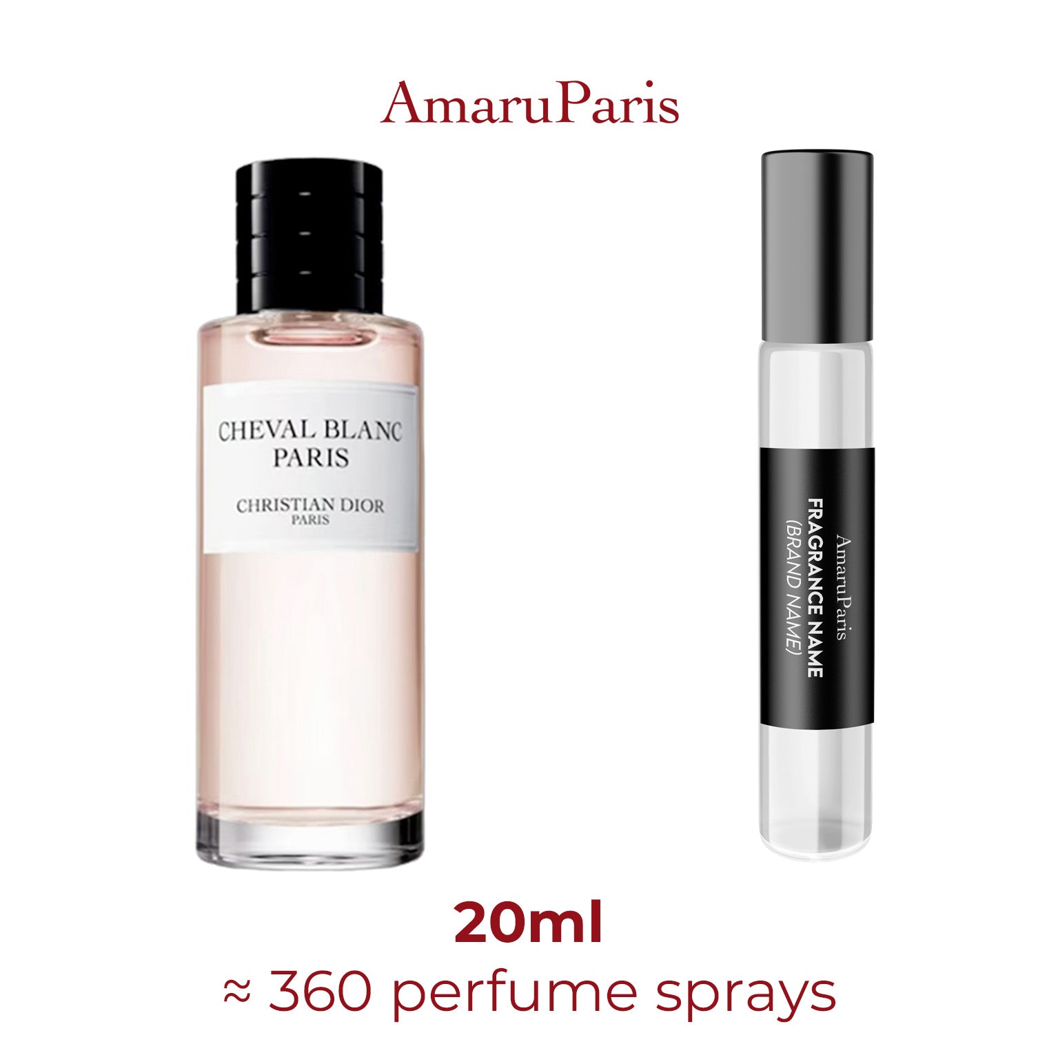 Parfum Cheval Blanc Paris Dior — échantillon 20 ml