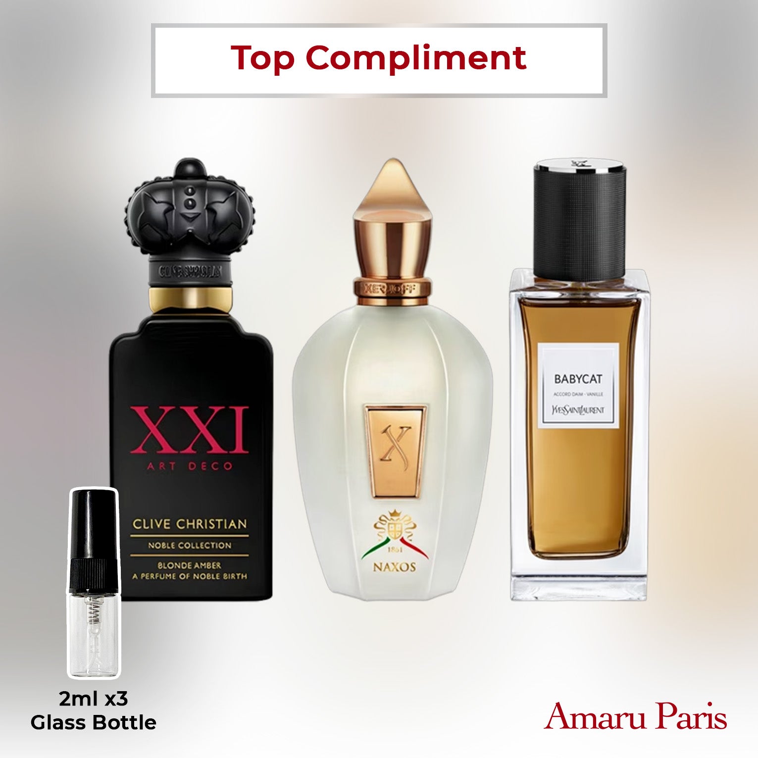 Coffret Parfum les plus complimentés