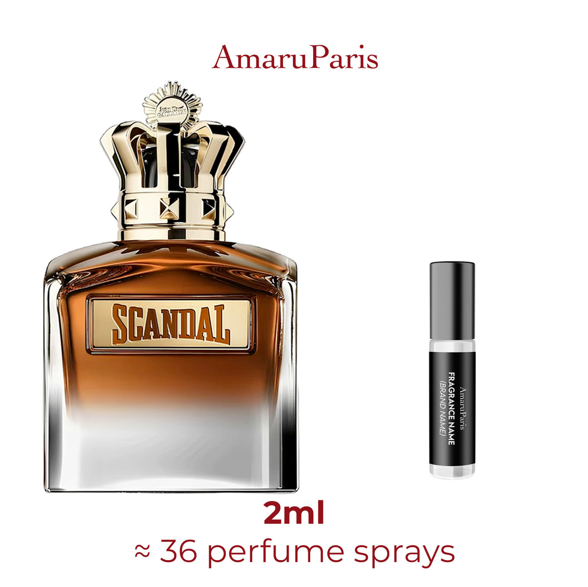 Parfum Scandal Pour Homme Elixir Jean Paul Gaultier pour homme — échantillon 2 ml