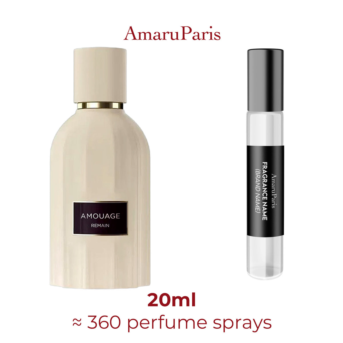 Parfum Remain Amouage unisexe — échantillon 20 ml