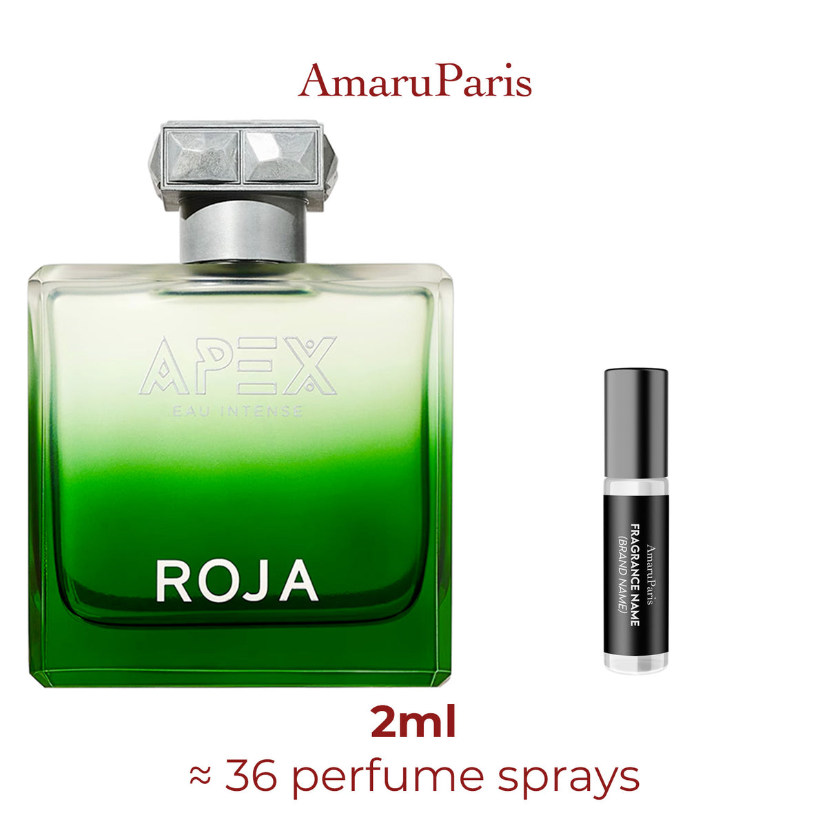 Apex Eau Intense Roja Dove échantillon 2ml