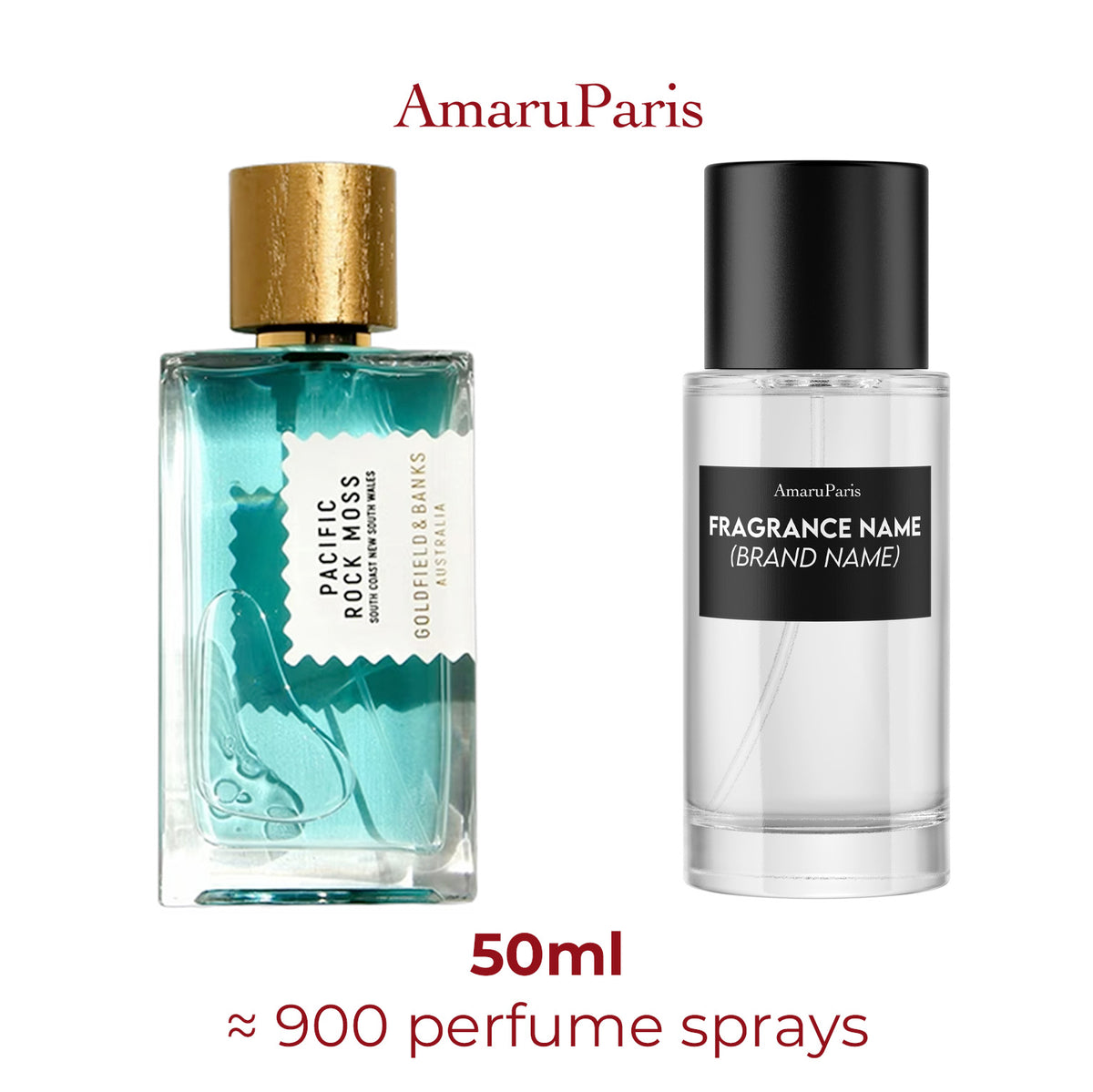 Parfum Pacific Rock Moss Goldfield & Banks Australia unisexe — échantillon 50 ml