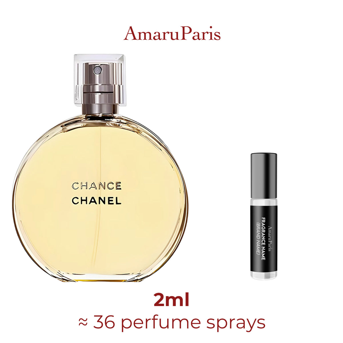 Chance Eau de Toilette Chanel échantillon 2ml