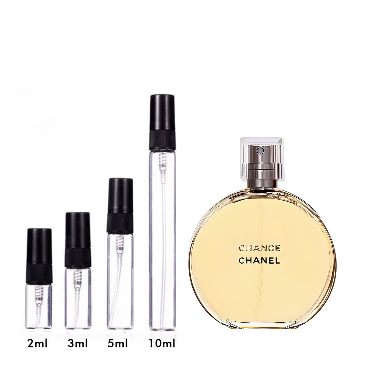 Chance Eau de Toilette Chanel formats disponibles échantillon