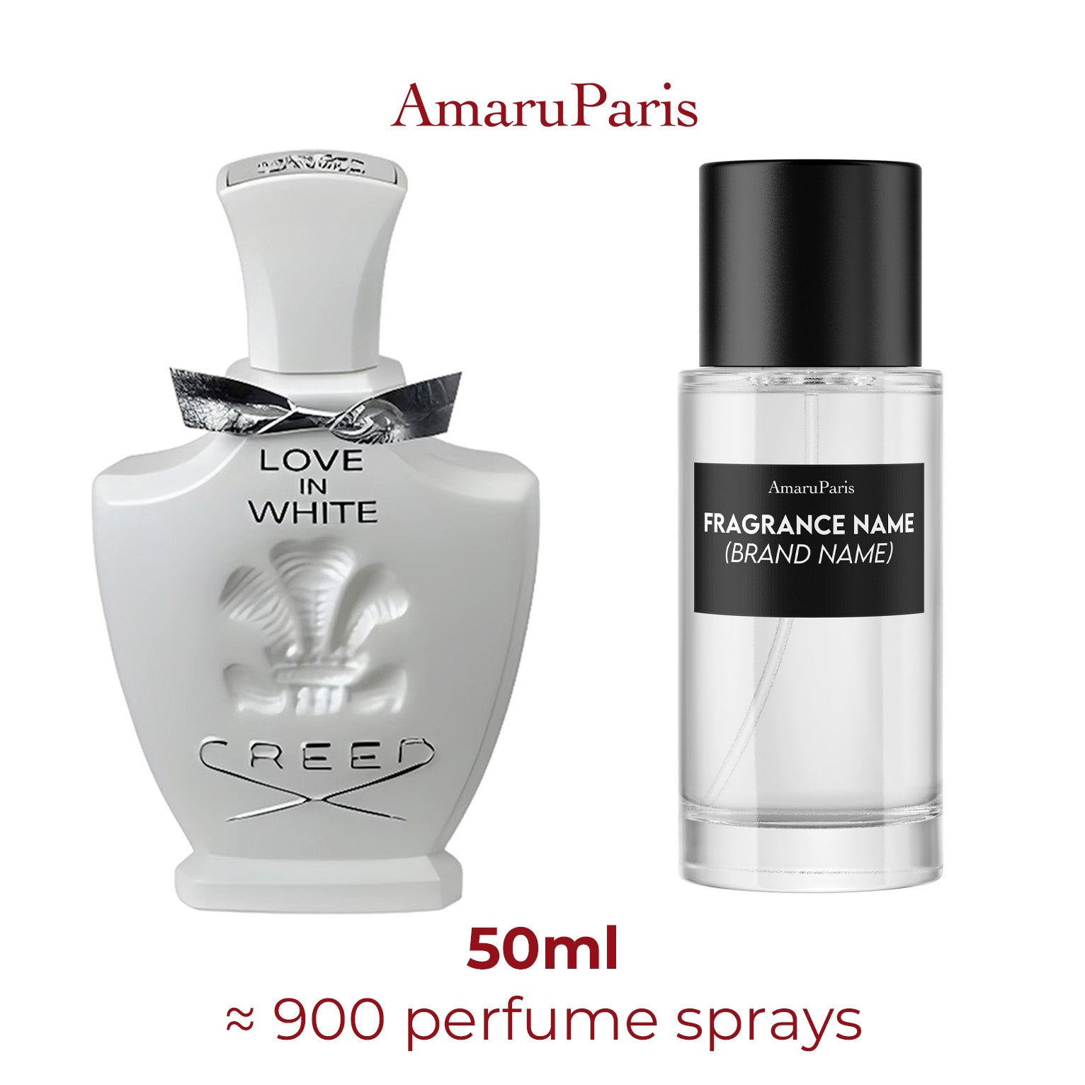 Parfum Love in White Creed — échantillon 50 ml