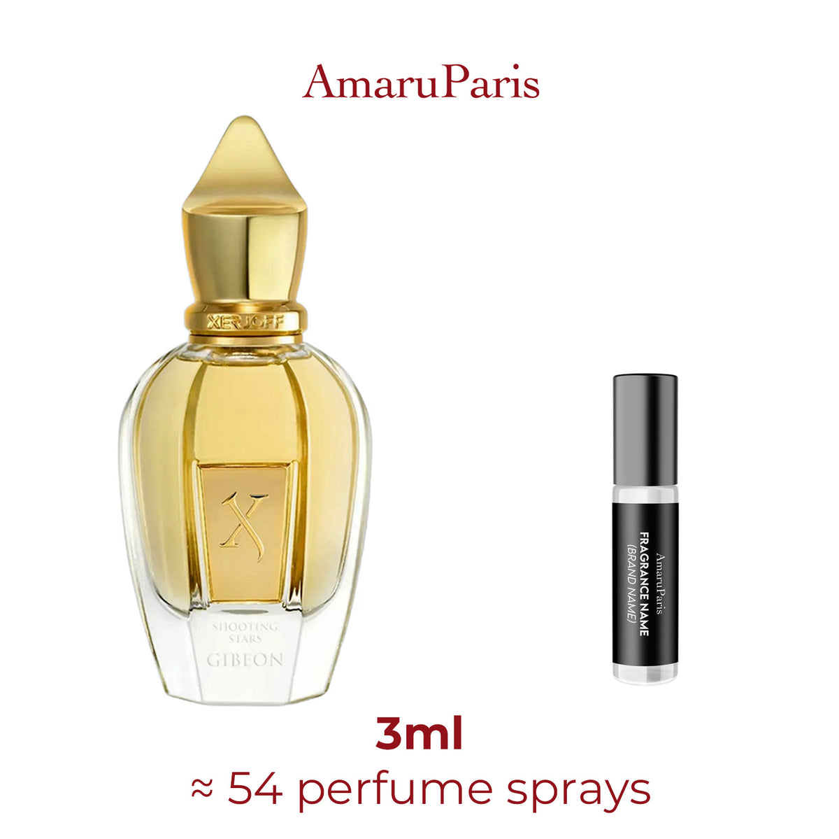Parfum Gibeon Xerjoff unisexe — échantillon 3 ml