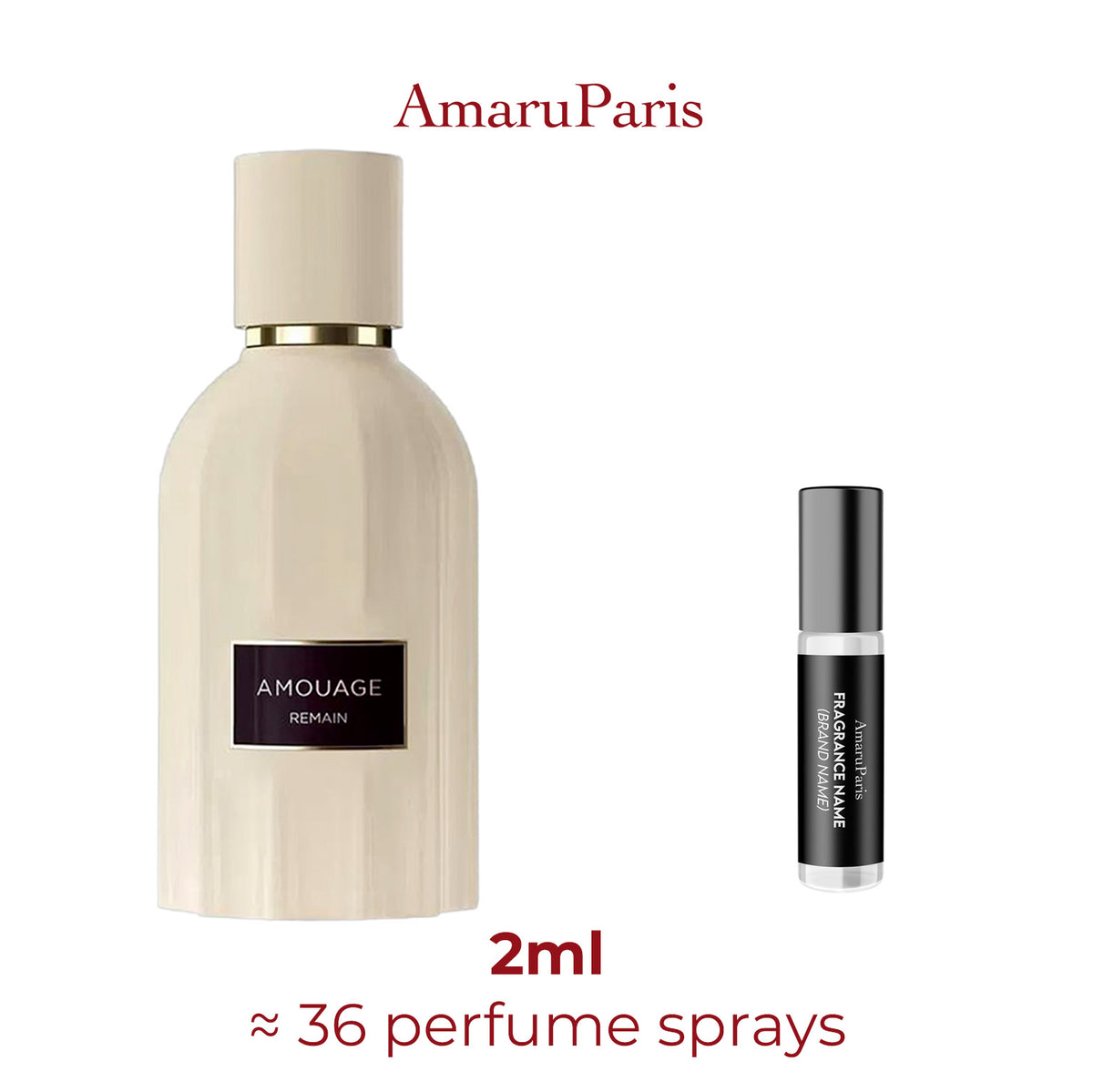 Parfum Remain Amouage unisexe — échantillon 2 ml