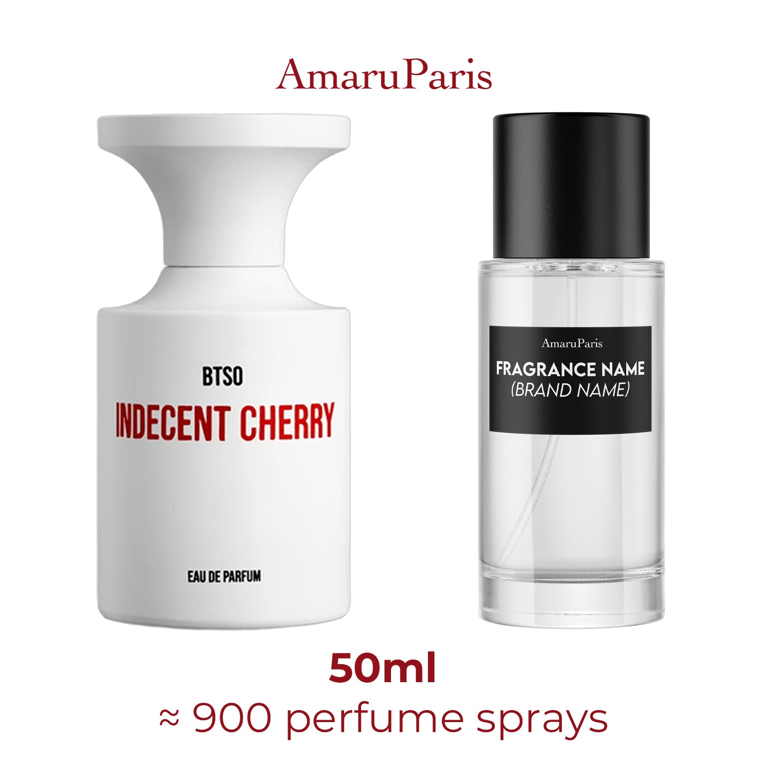 Parfum Indecent Cherry BORNTOSTANDOUT — échantillon 50 ml