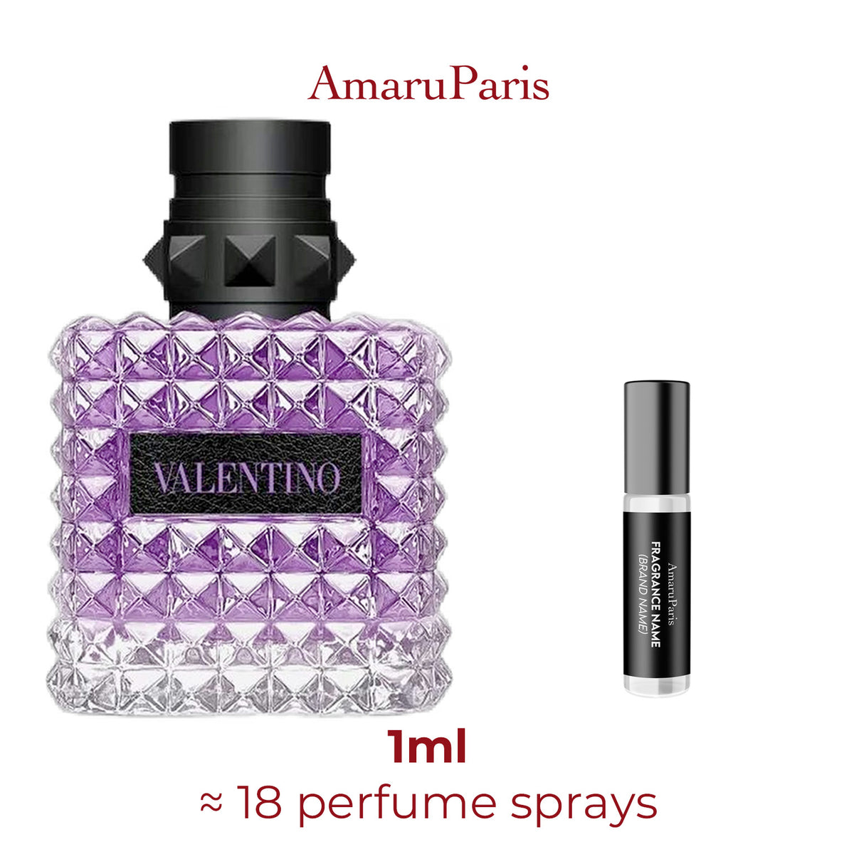 Parfum Valentino Donna Born in Roma Purple Melancholia Valentino pour femme — échantillon 1 ml