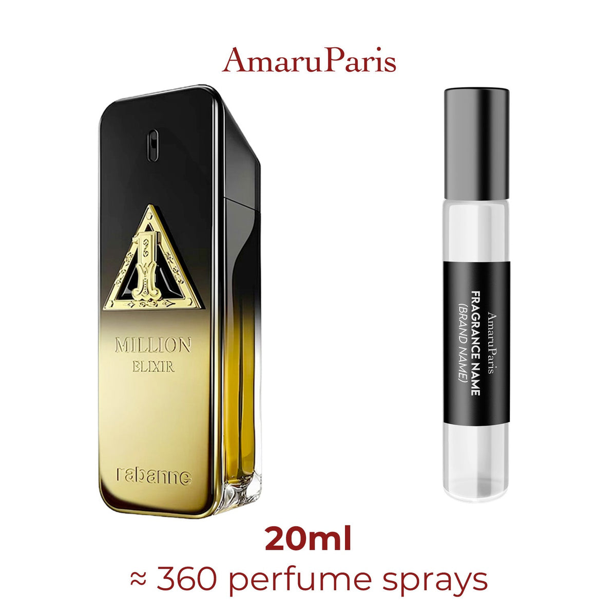 Parfum 1 Million Night Elixir Rabanne pour homme - ParfumAmaruParis
