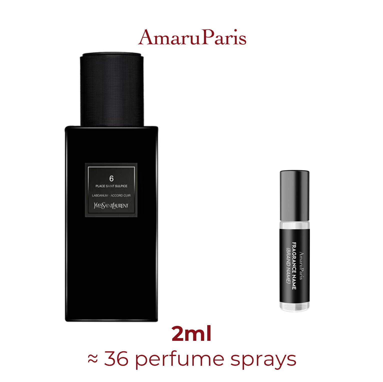 Parfum 6 place Saint Sulpice Yves Saint Laurent unisexe - ParfumAmaruParis
