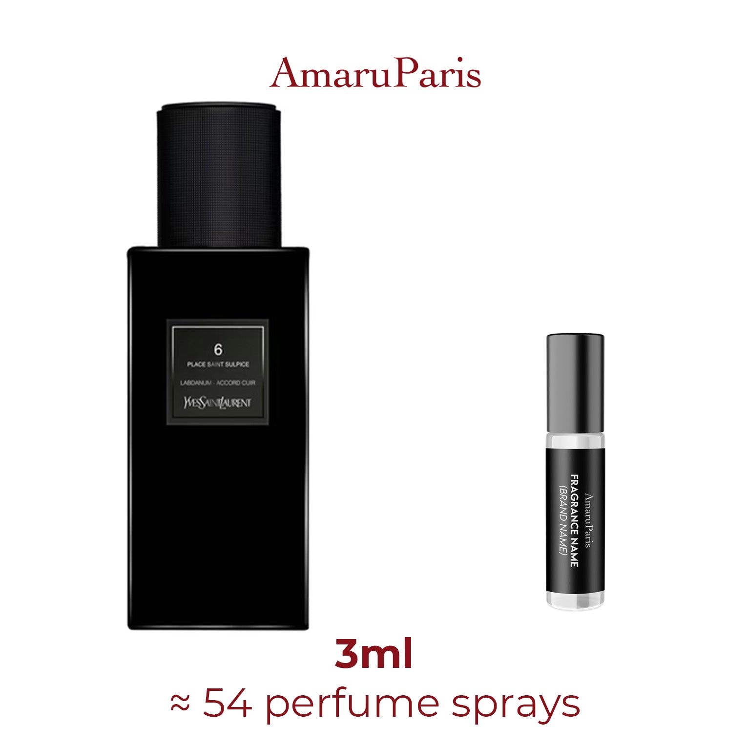 Parfum 6 place Saint Sulpice Yves Saint Laurent unisexe - ParfumAmaruParis