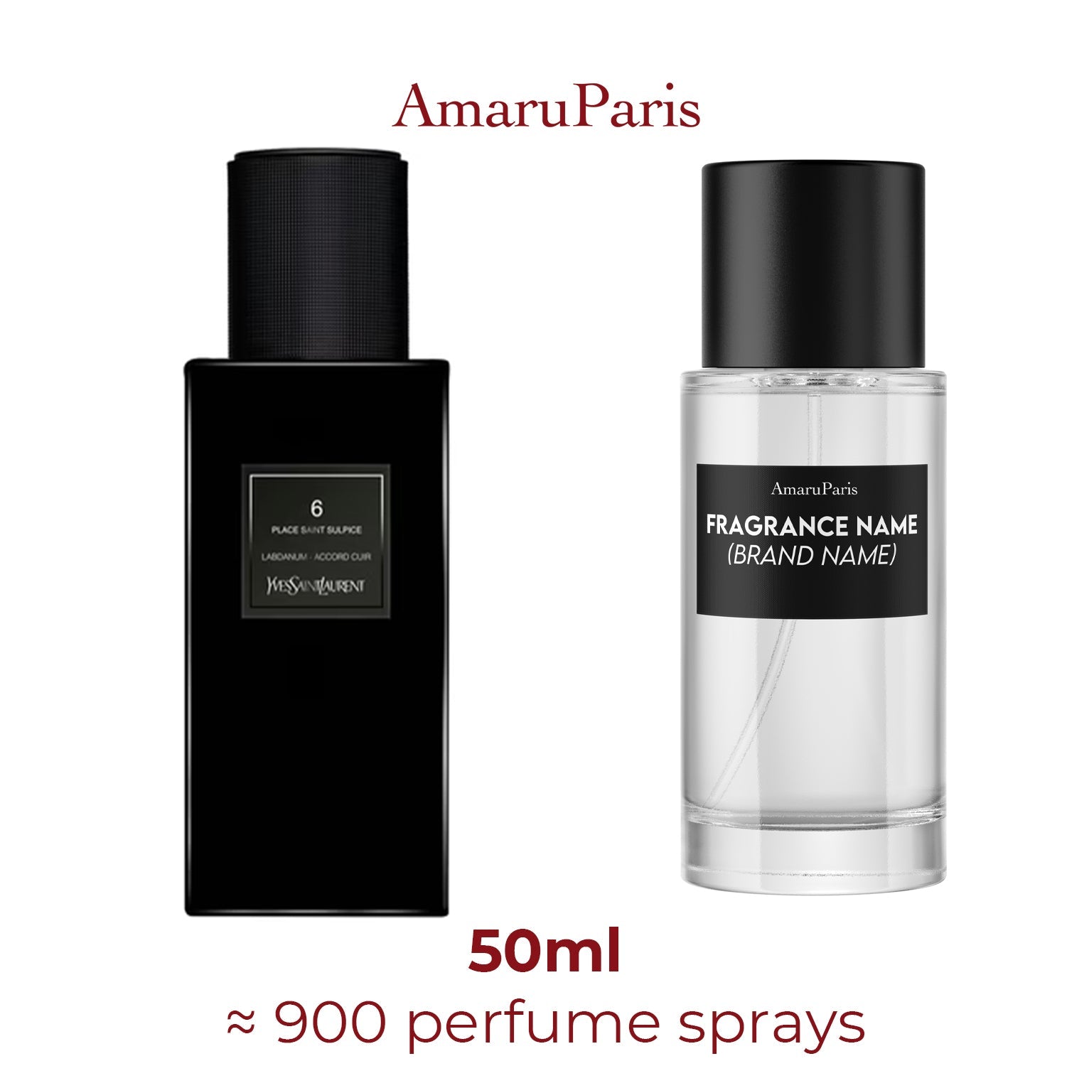 6 Place Saint Sulpice Yves Saint Laurent - Amaru Paris Miniature