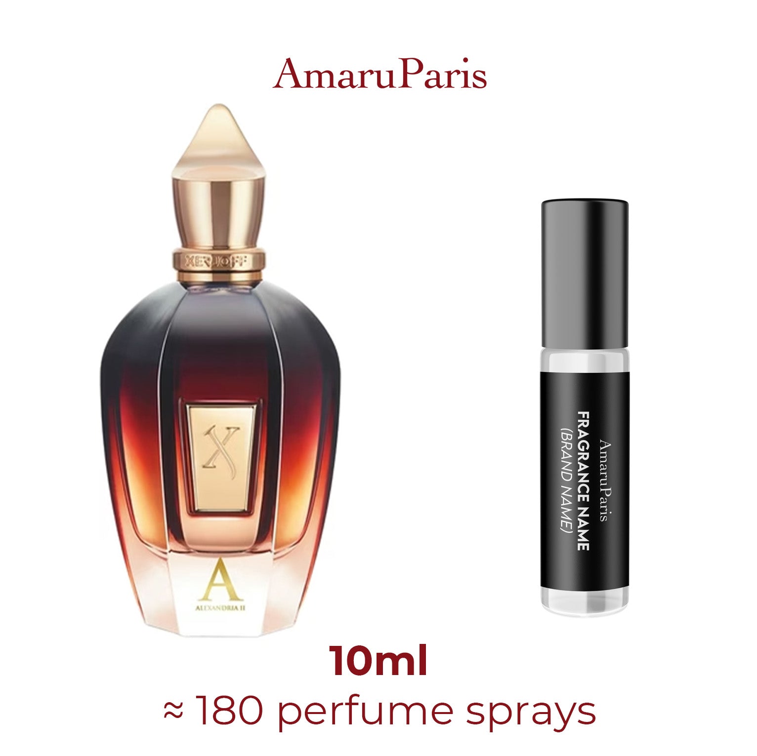 Alexandria II オードパルファム mini 10ml Alexandria II Xerjoff - Miniature Perfume Amaru Paris