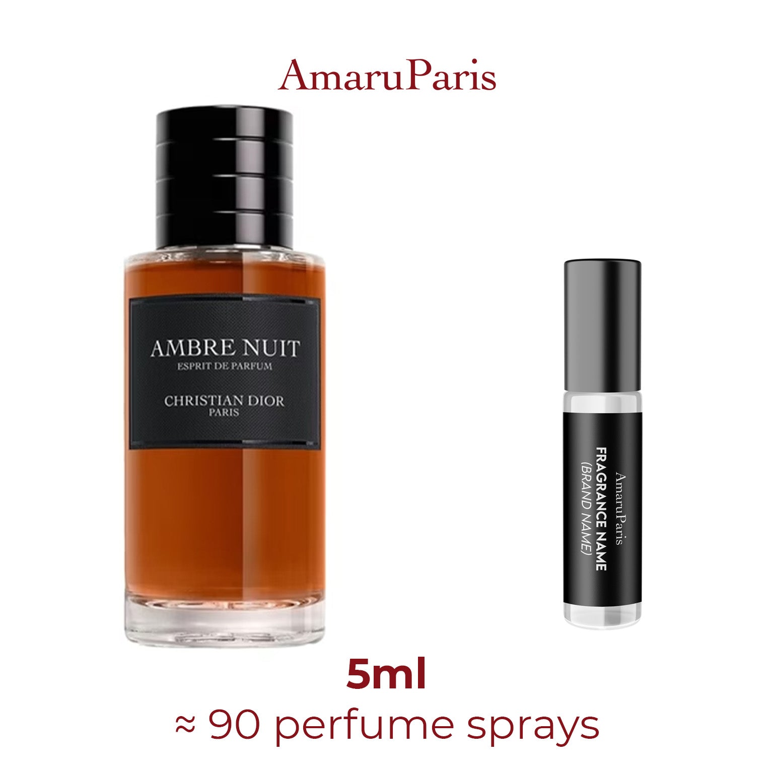 Parfum Ambre Nuit Esprit De Parfum Dior unisexe - ParfumAmaruParis