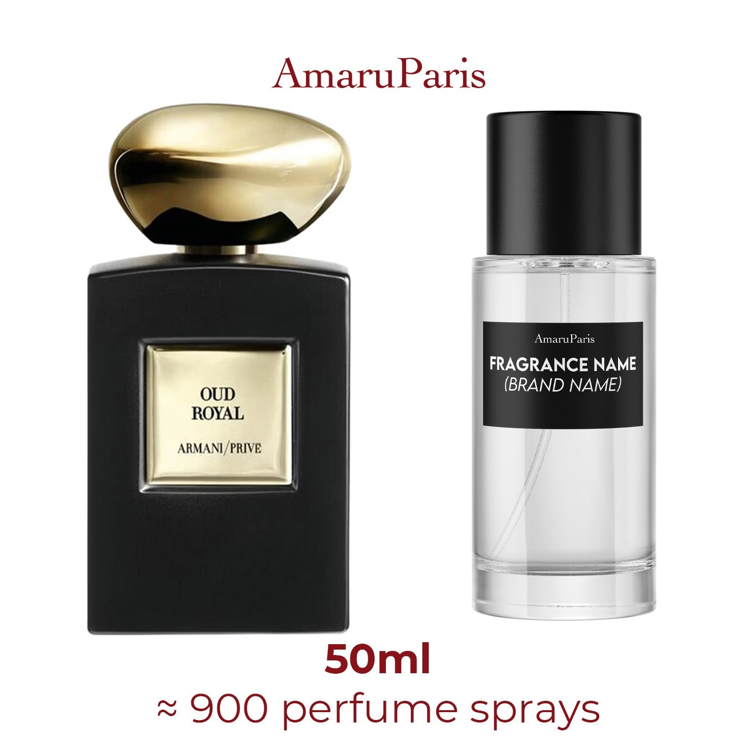 Armani Privé Oud Royal Giorgio Armani - Miniature Perfume Amaru Paris