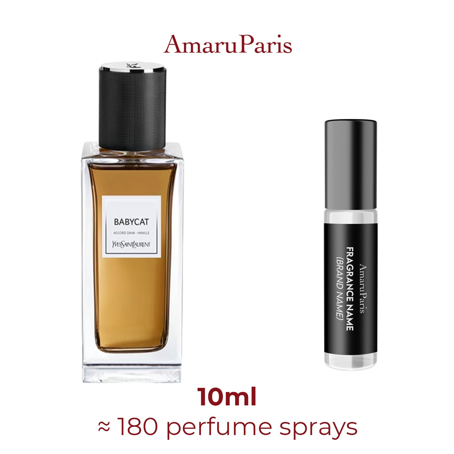 香水(男性用) Yves Saint Laurent BABYCAT 125ml Babycat Yves Saint Laurent - Miniature Perfume Amaru Paris