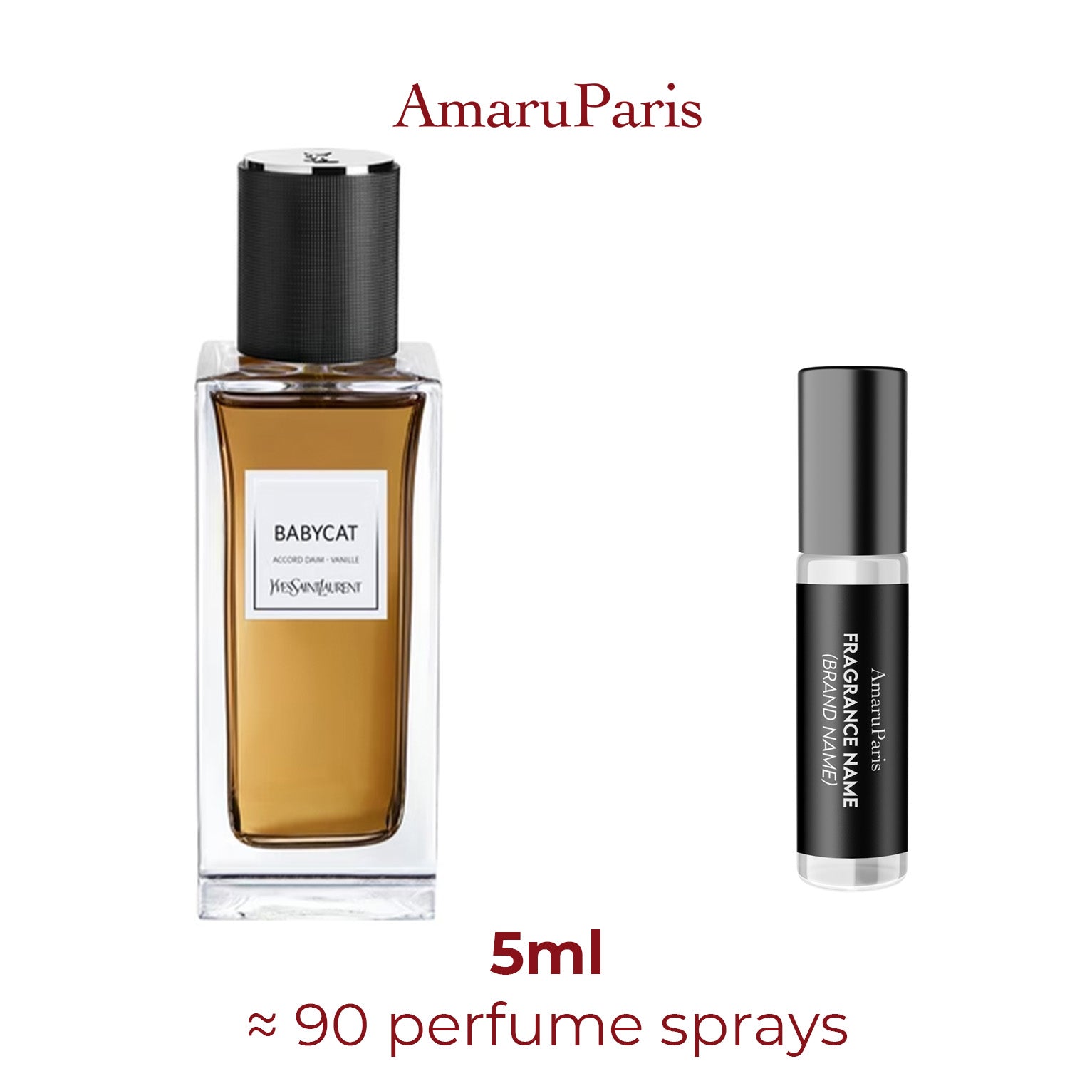 Babycat Yves Saint Laurent: sample & decant from €8.95