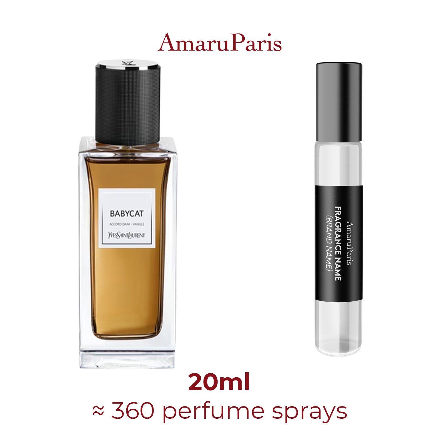 Babycat Yves Saint Laurent - Miniature Perfume Amaru Paris