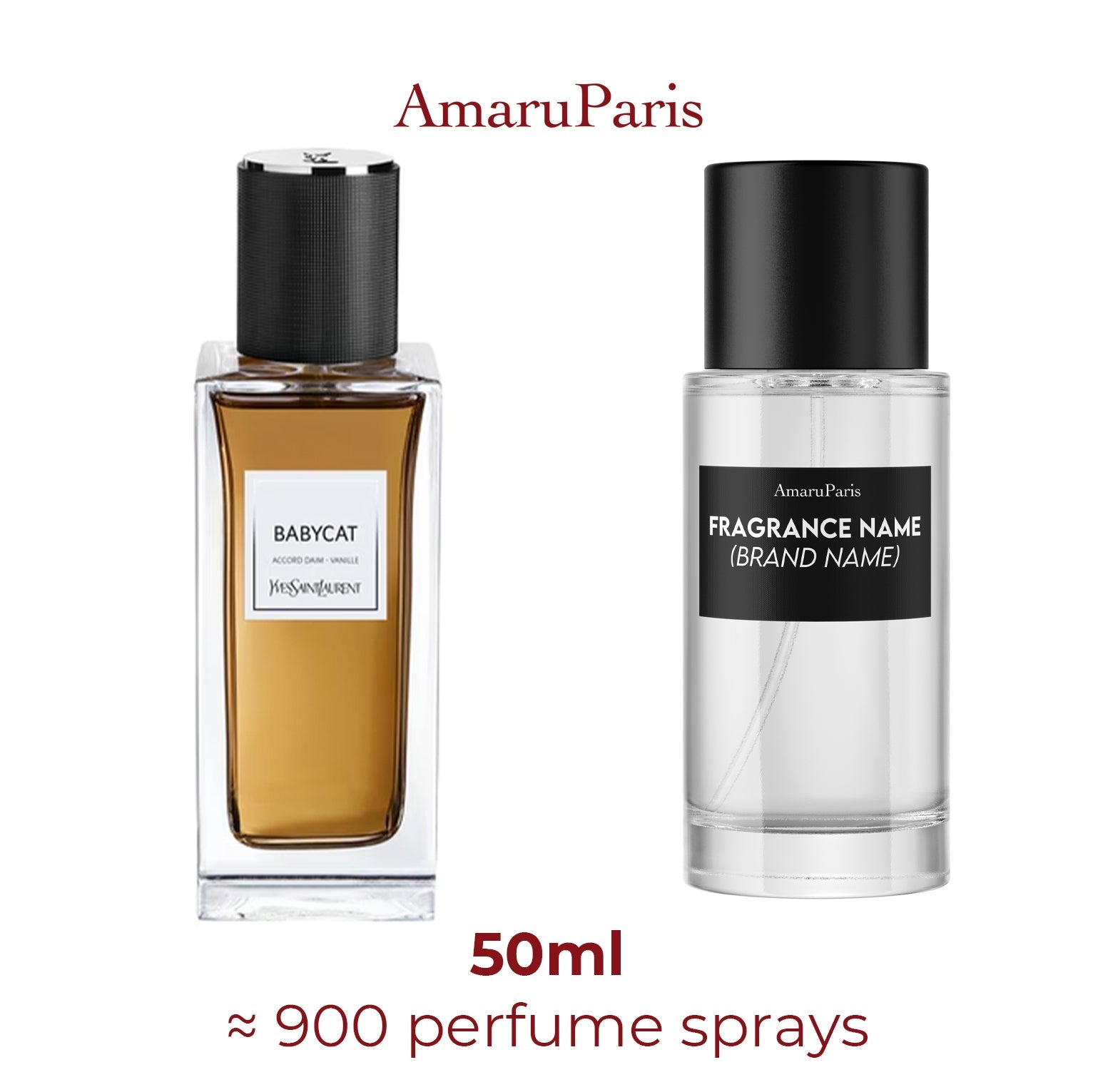 Babycat Yves Saint Laurent - Miniature Perfume Amaru Paris