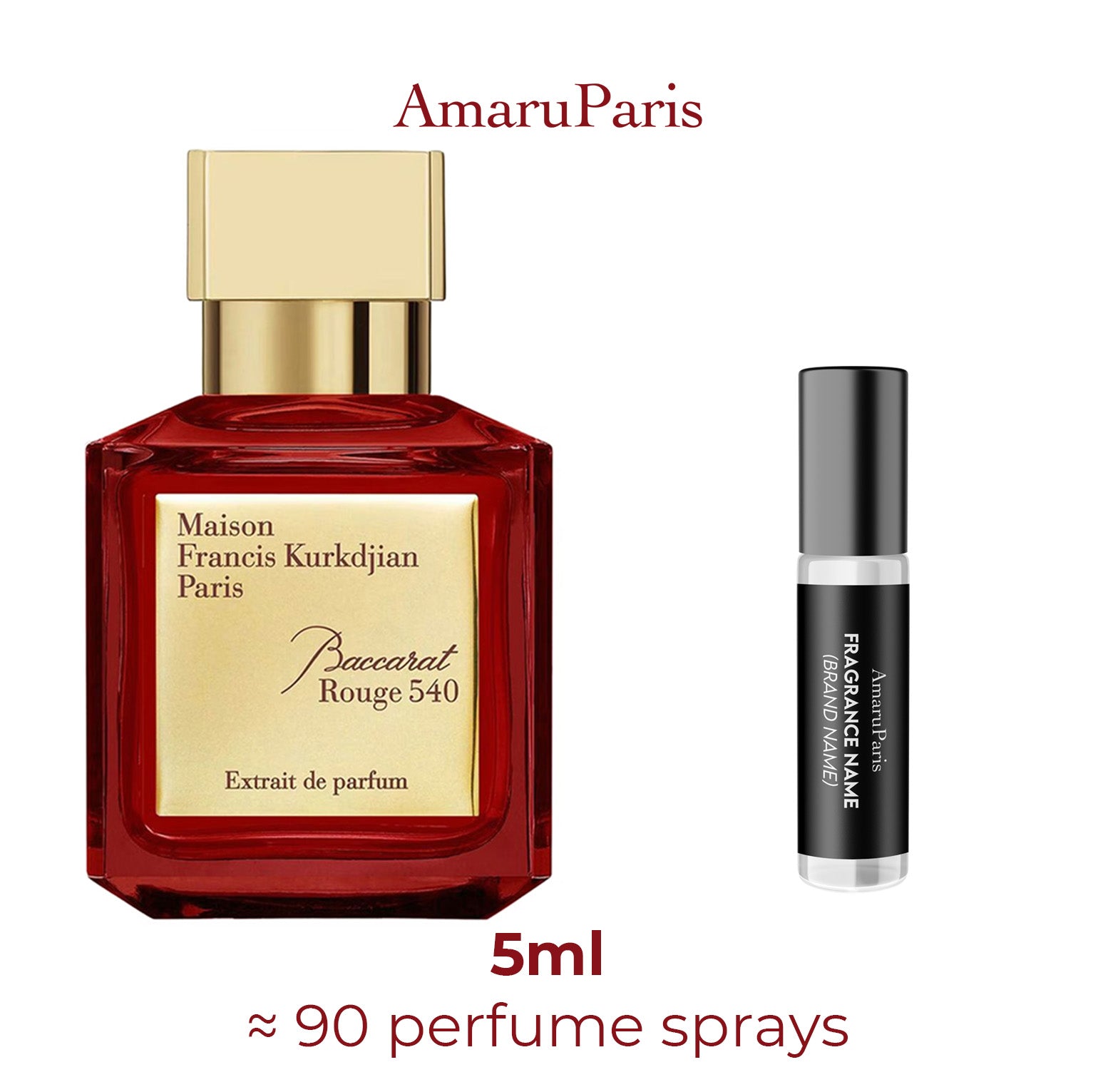Parfum Baccarat Rouge 540 Extrait de Parfum Maison Francis Kurkdjian unisexe - ParfumAmaruParis