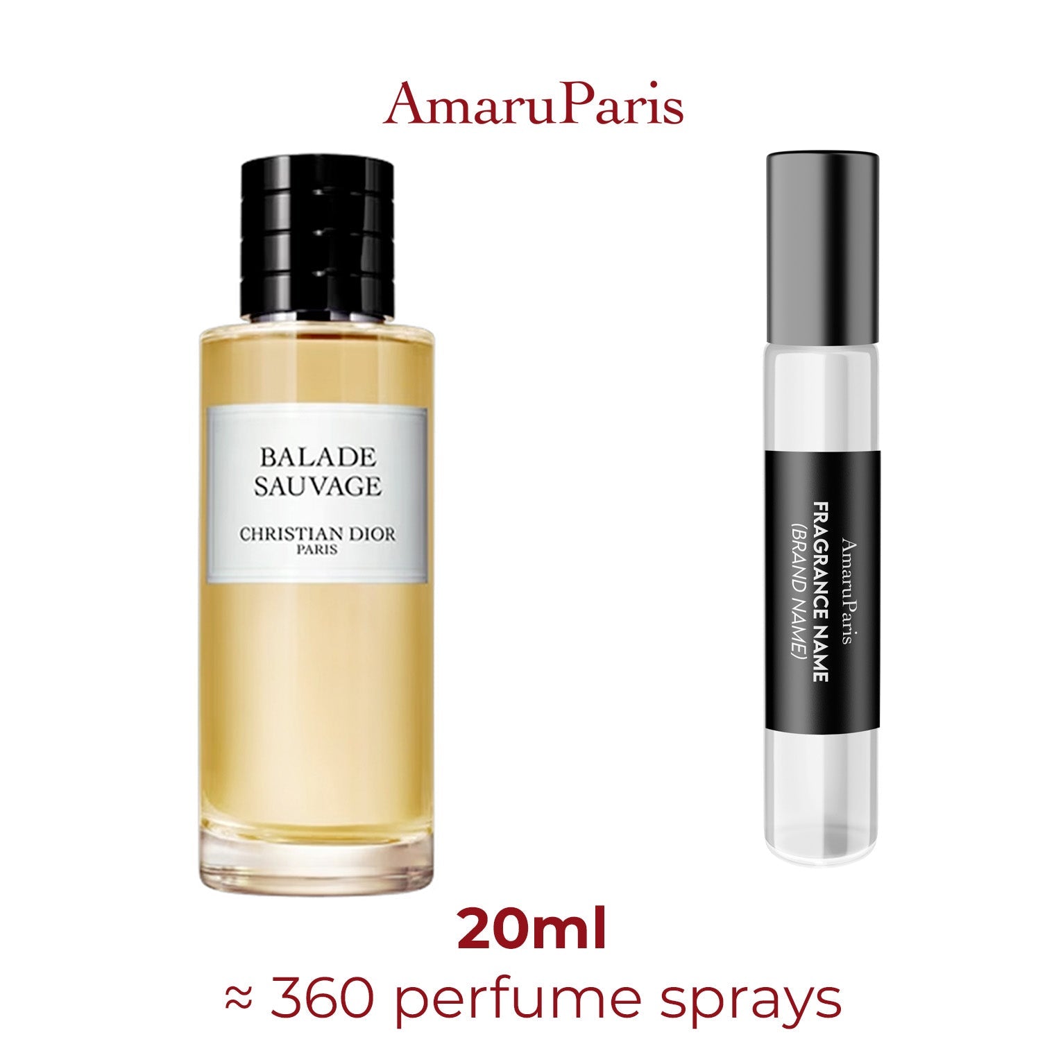 Parfum Balade Sauvage Dior unisexe - ParfumAmaruParis