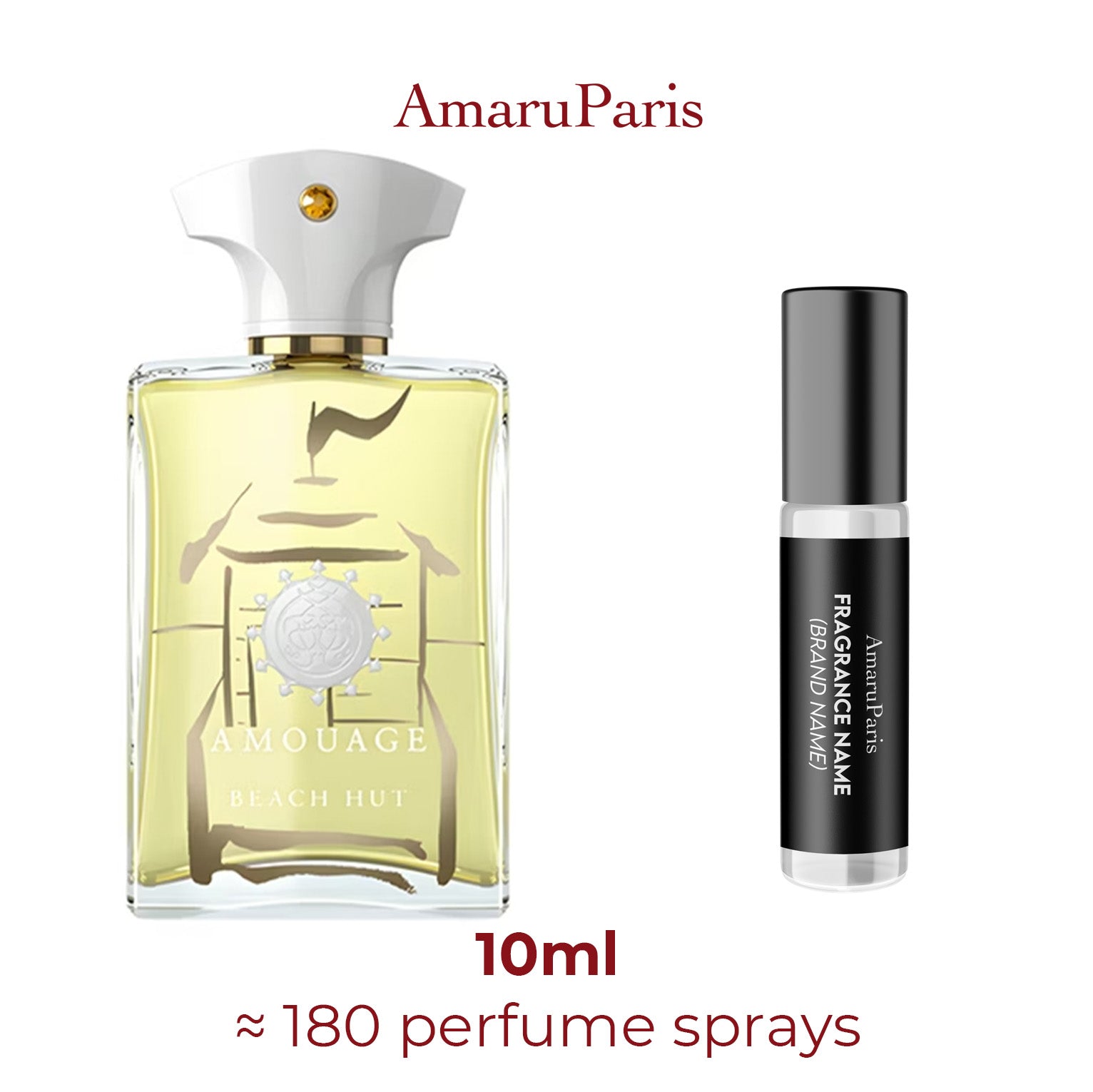 Beach Hut Man Amouage - Miniature Perfume Amaru Paris