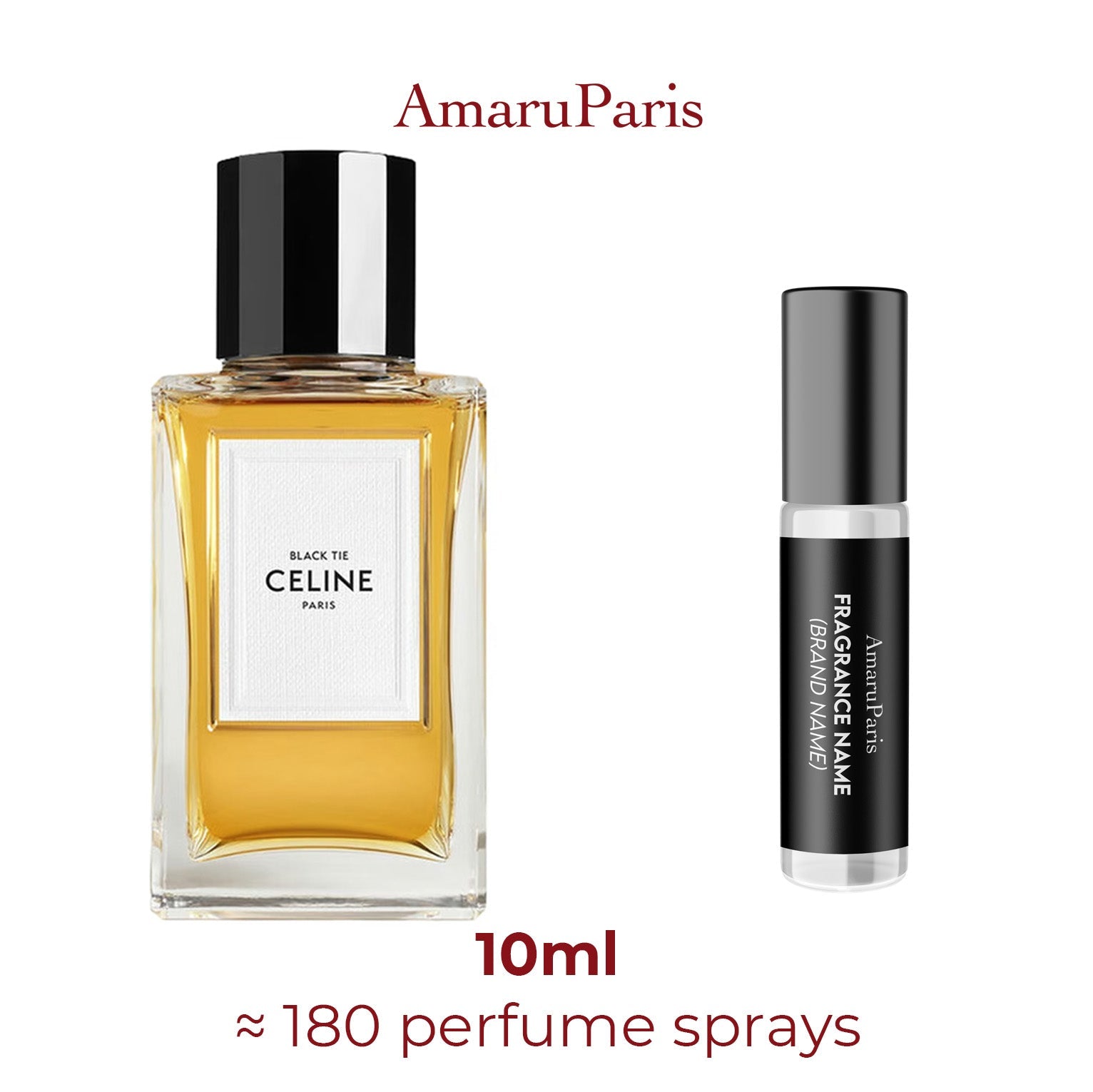 Black Tie Celine - Miniature Perfume Amaru Paris